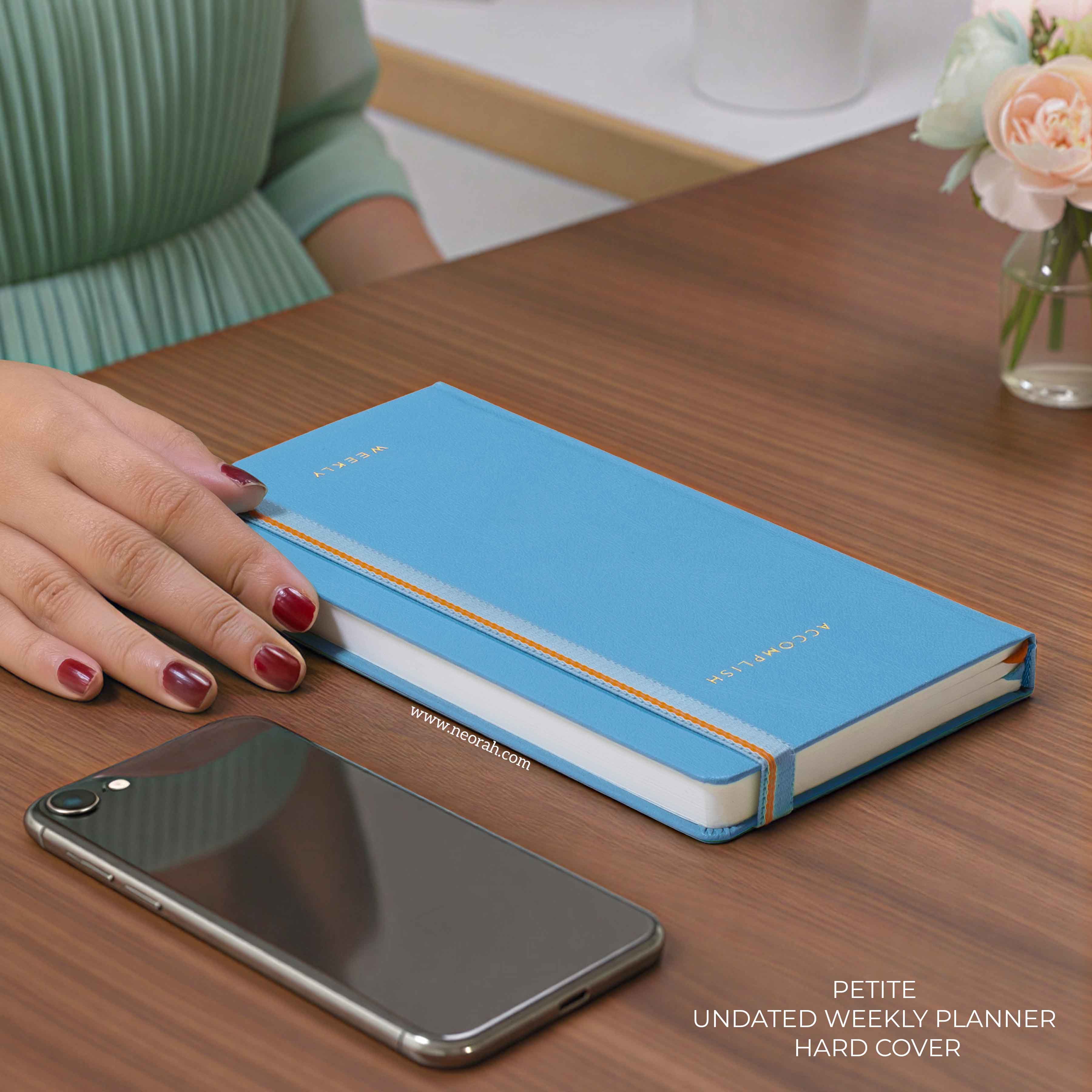 PETITE - UNDATED - WEEKLY PLANNER - HARD COVER - Image 83