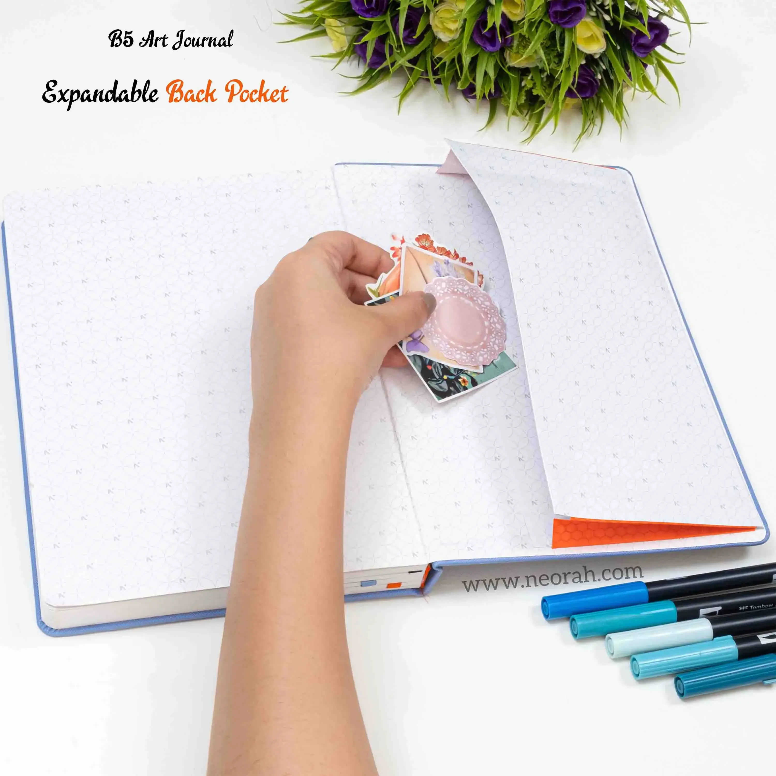 B5 - ART JOURNAL - DOT GRID - 200 GSM - Image 22