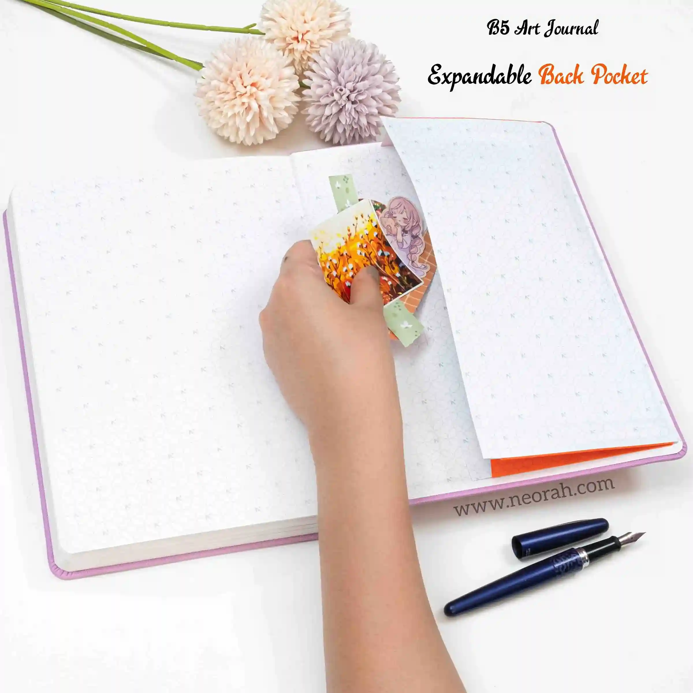 B5 - ART JOURNAL - DOT GRID - 200 GSM - Image 30