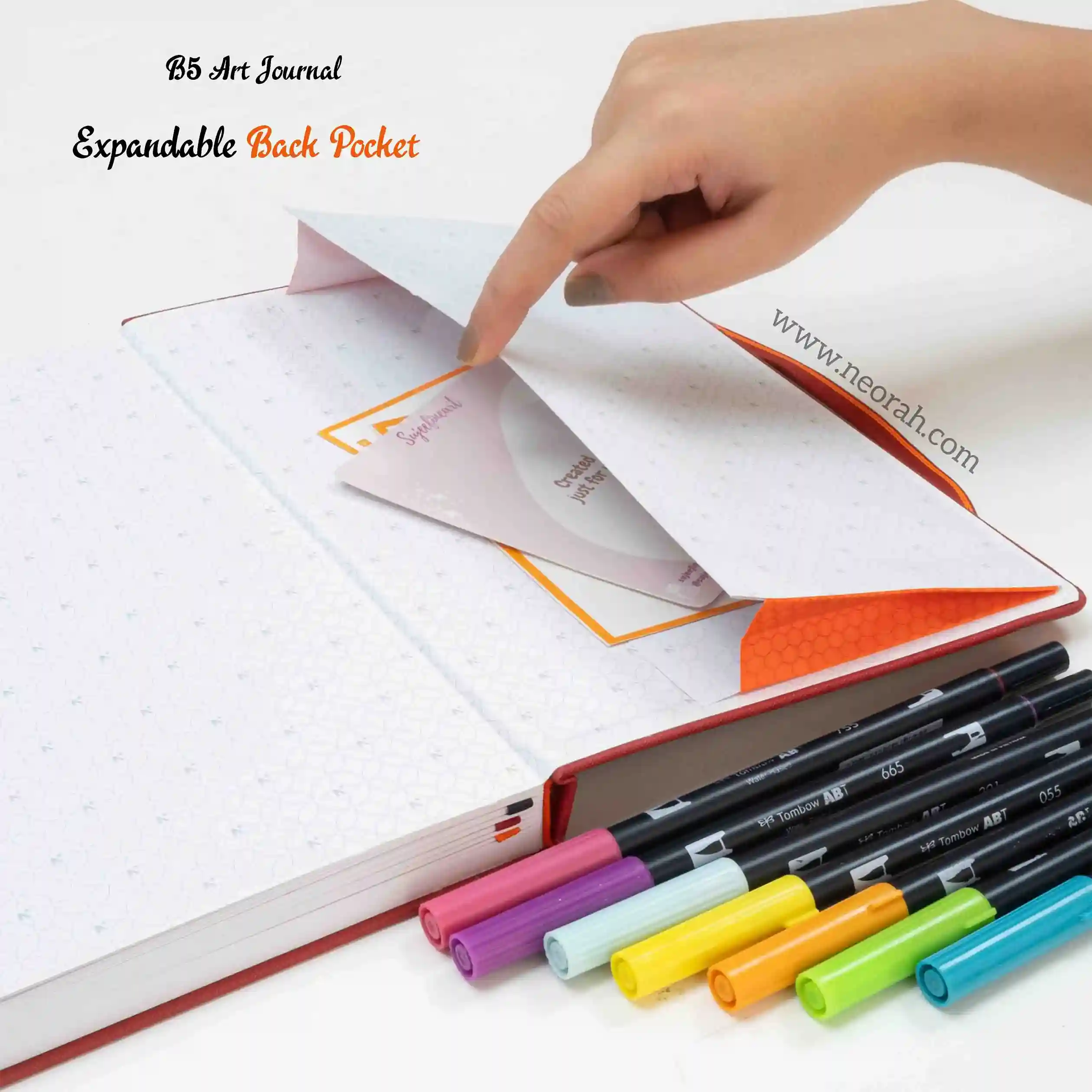 B5 - ART JOURNAL - DOT GRID - 200 GSM - Image 45