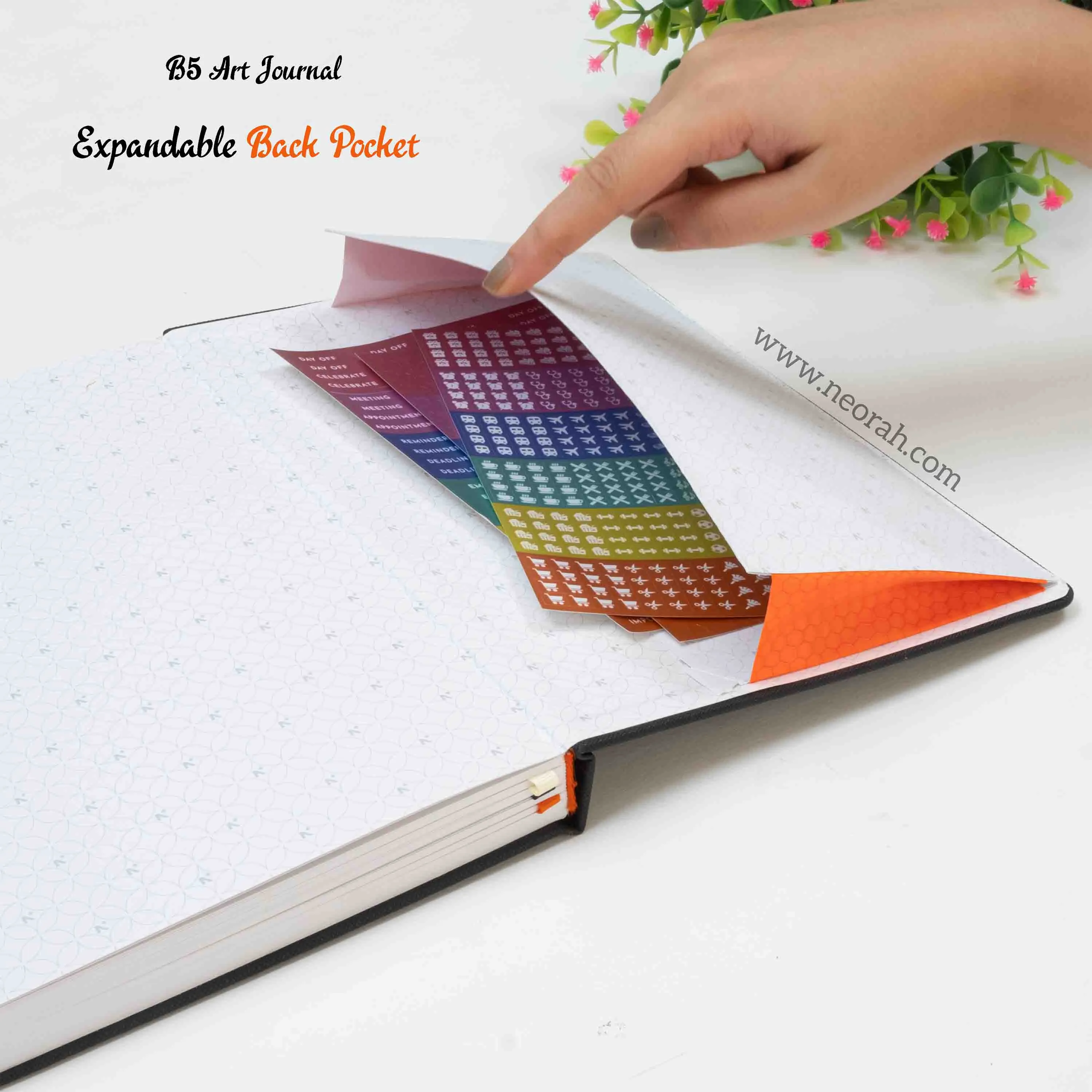 B5 - ART JOURNAL - DOT GRID - 200 GSM - Image 67