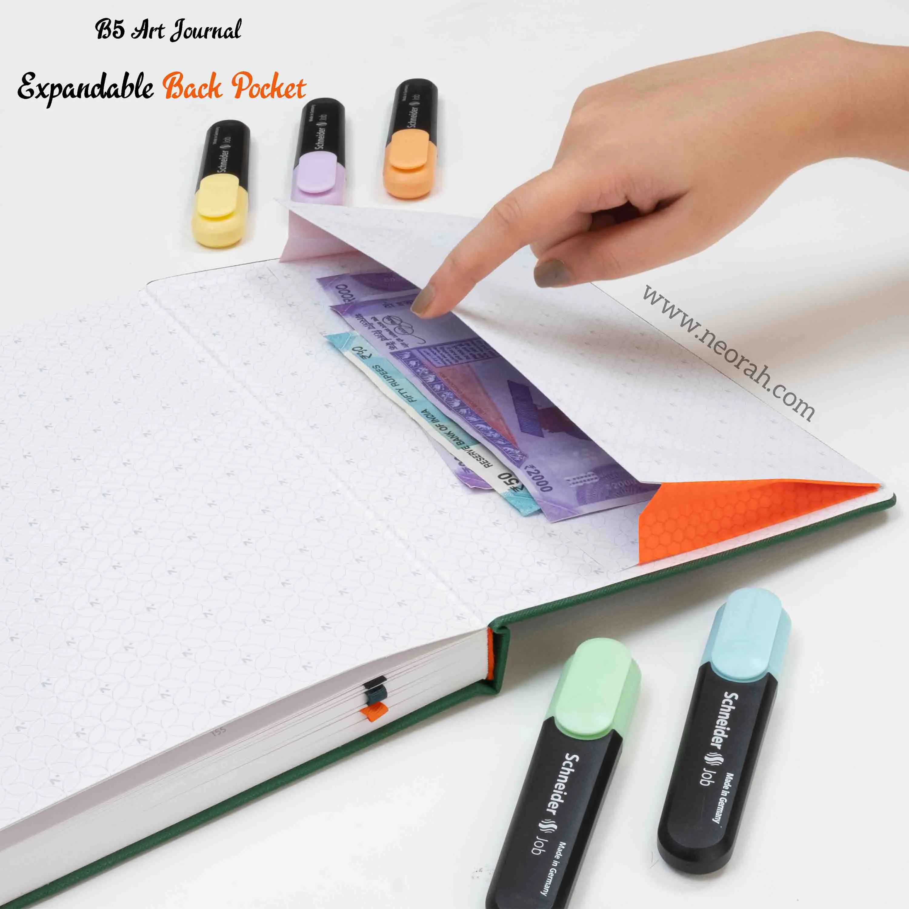 B5 - ART JOURNAL - DOT GRID - 200 GSM - Image 80