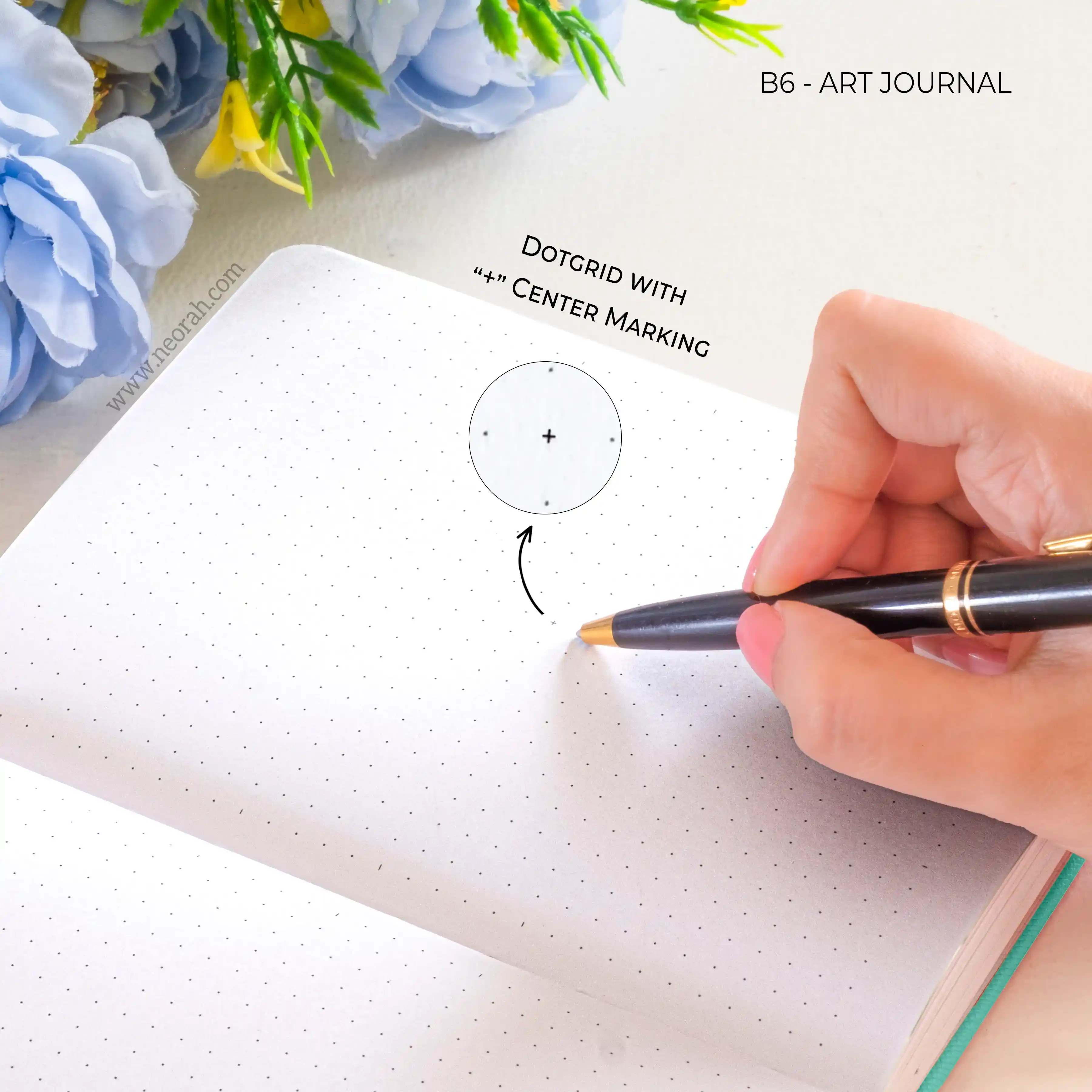 B6 - ART JOURNAL - DOT GRID - 200 GSM - Image 35