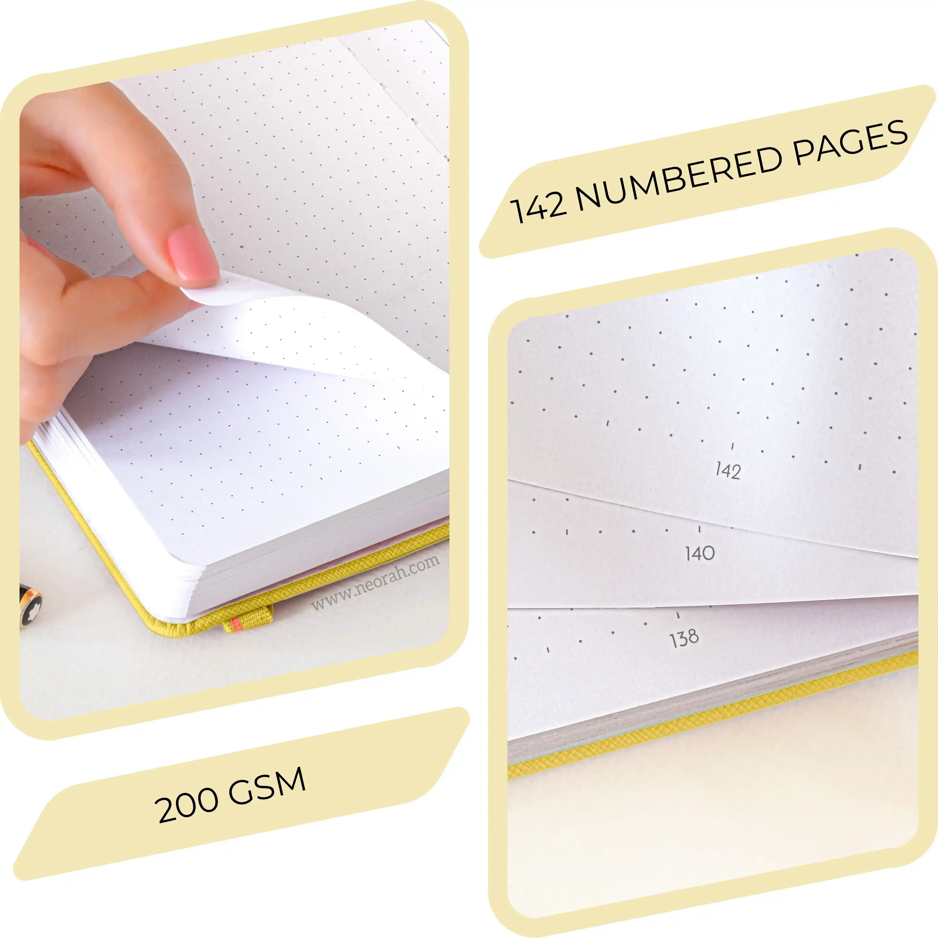 B6 - ART JOURNAL - DOT GRID - 200 GSM - Image 4