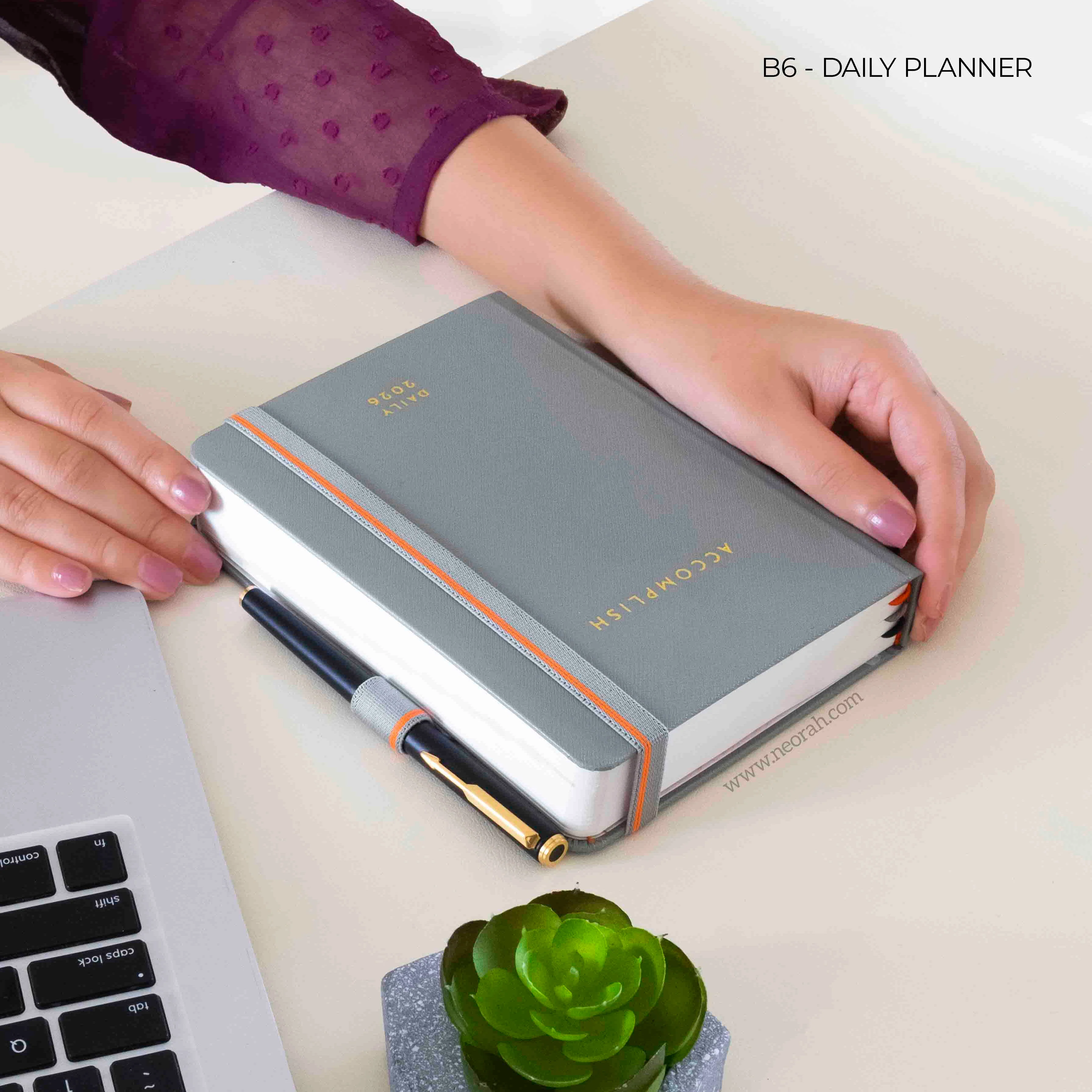 B6 - 2026 - DAILY PLANNER - HARD COVER - Image 11