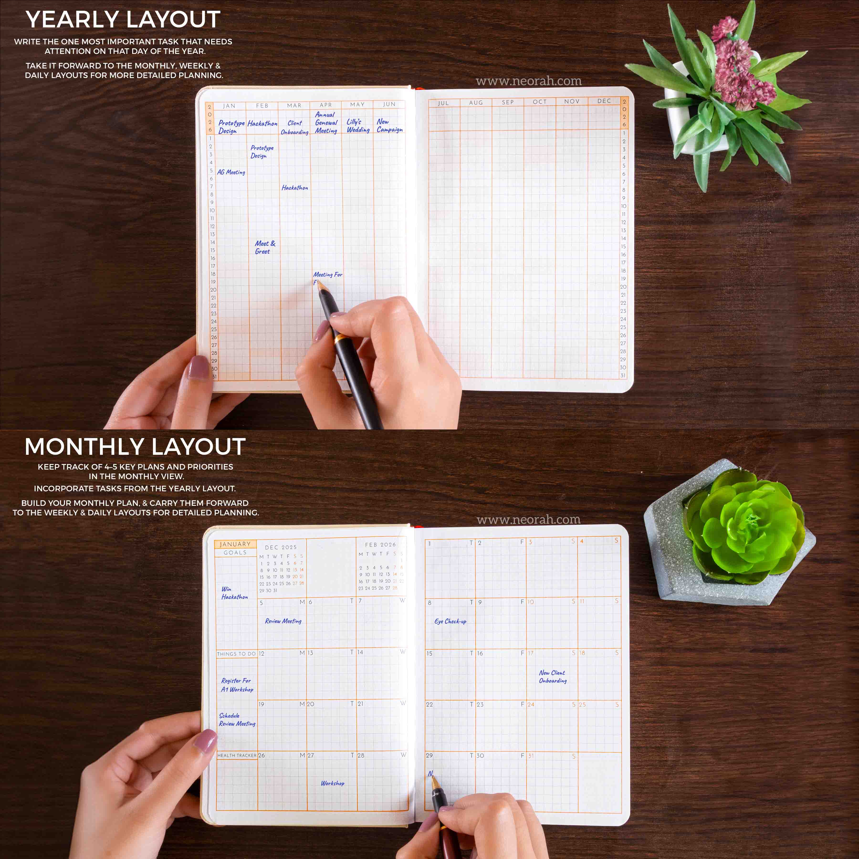 B6 - 2026 - DAILY PLANNER - HARD COVER - Image 8