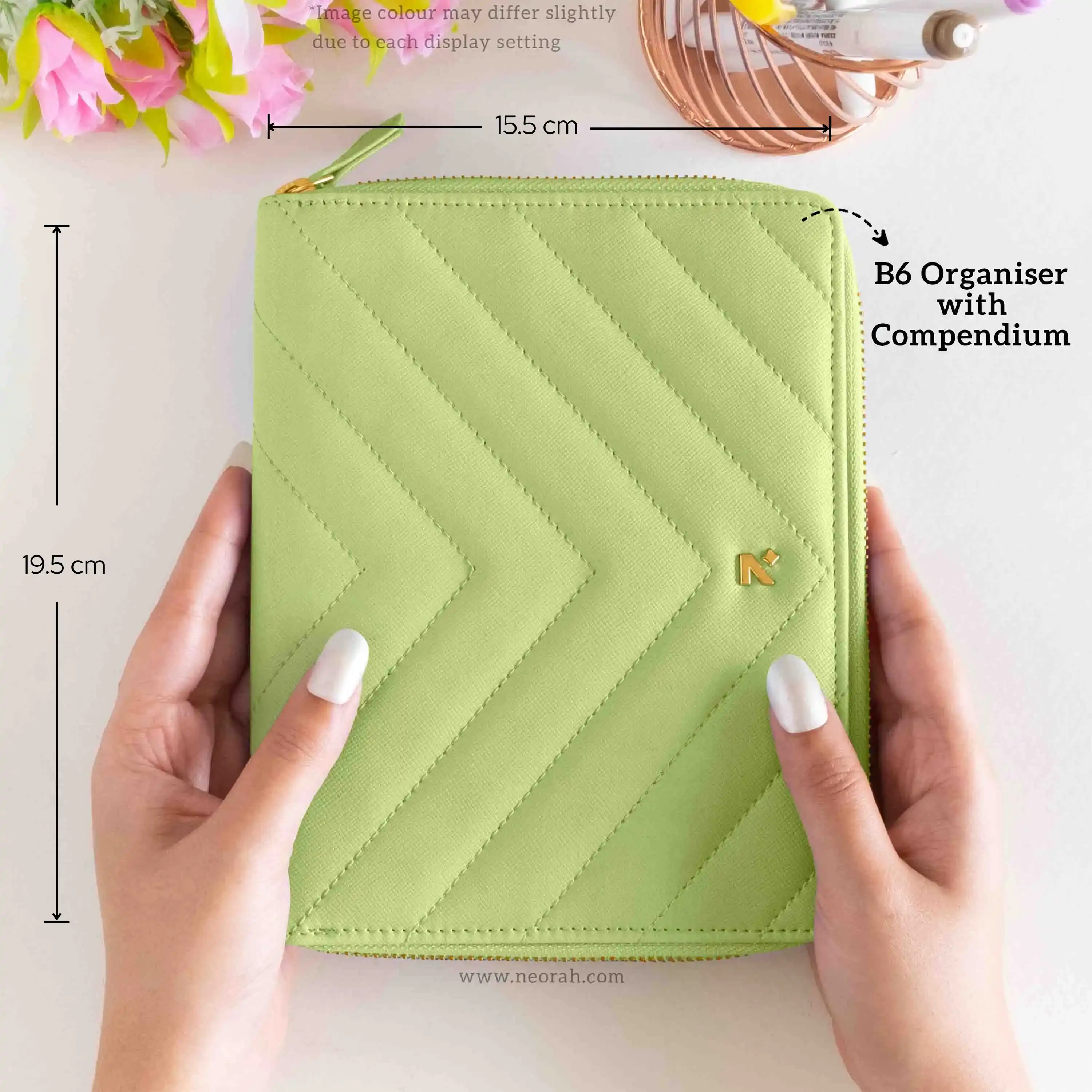 B6 - REFILLABLE QUILTED ORGANISER SLEEVE - ZIP - Image 67