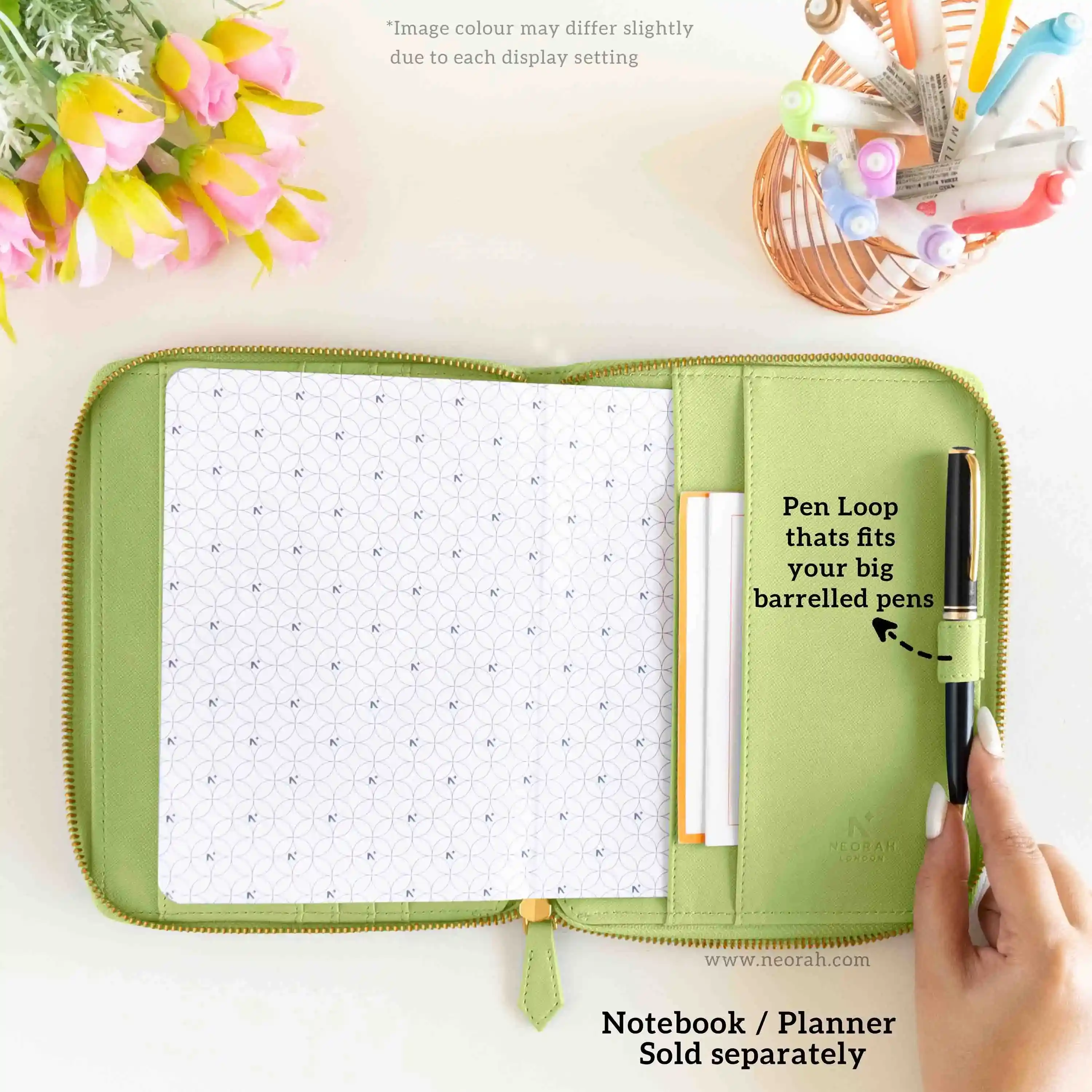 B6 - REFILLABLE QUILTED ORGANISER SLEEVE - ZIP - Image 73