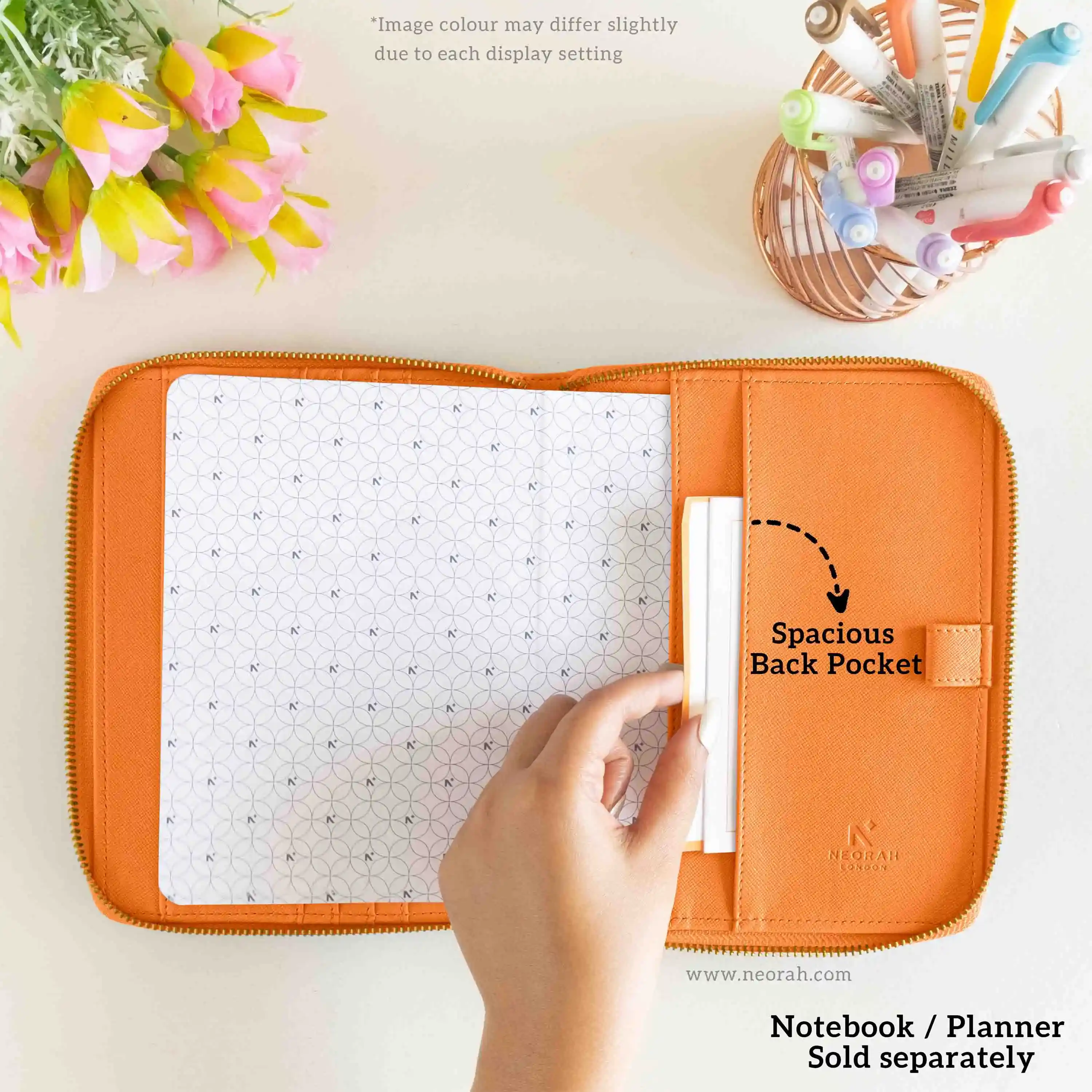 B6 - REFILLABLE QUILTED ORGANISER SLEEVE - ZIP - Image 80