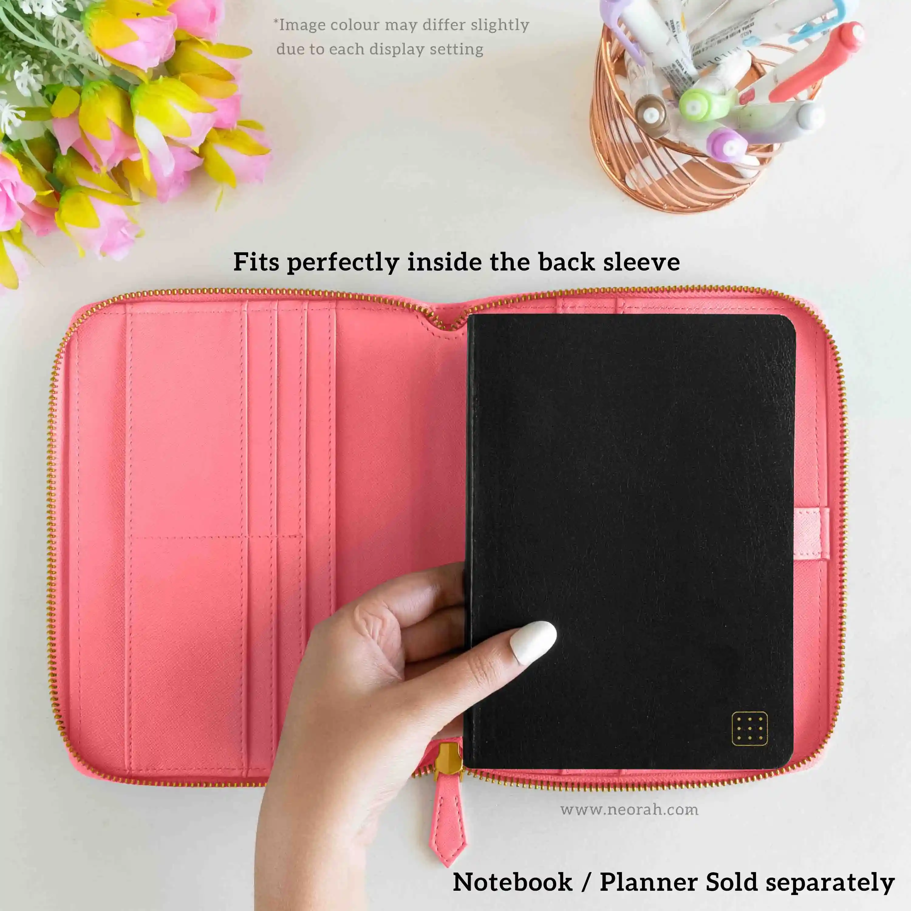 B6 - REFILLABLE QUILTED ORGANISER SLEEVE - ZIP - Image 98