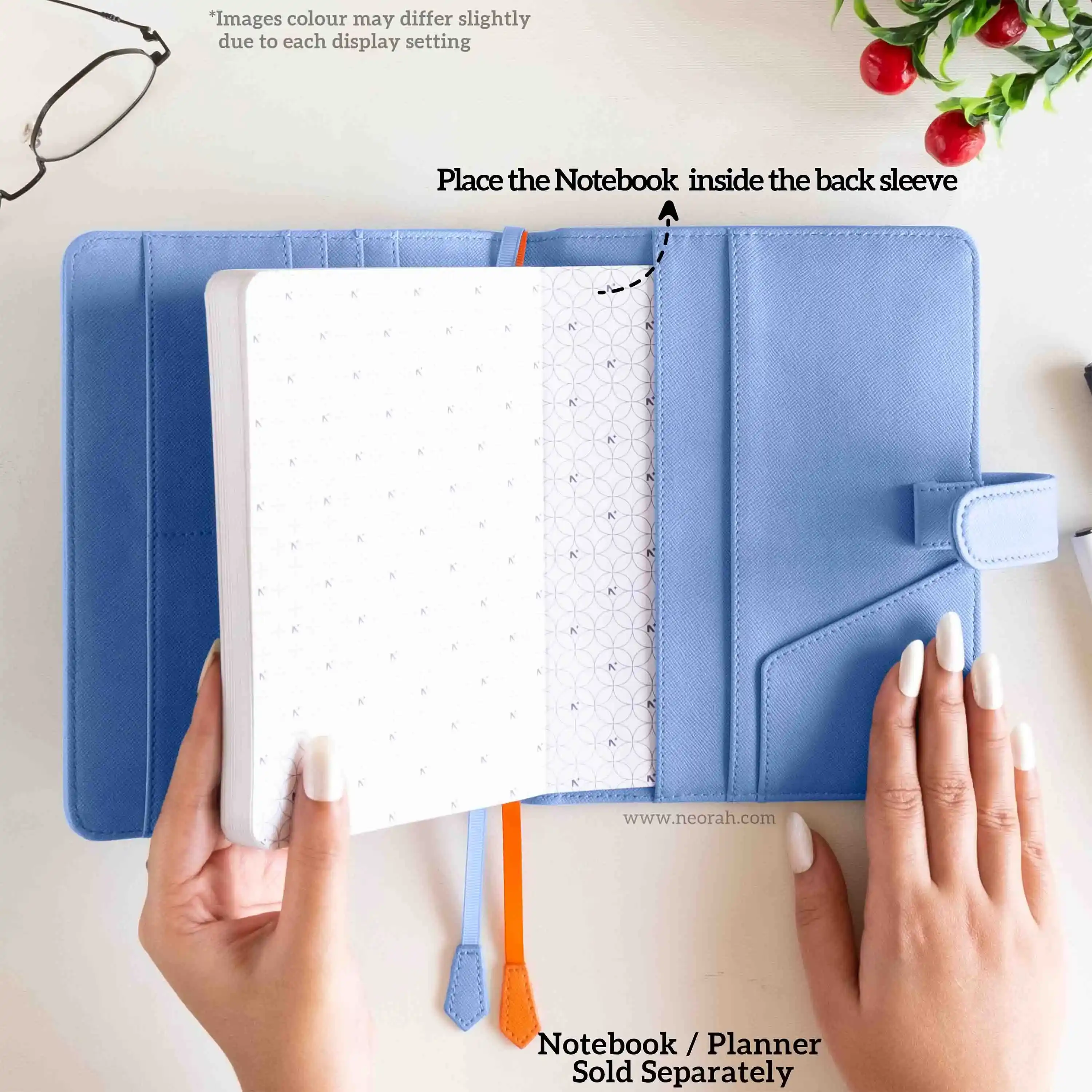 B6 - REFILLABLE ORGANISER SLEEVE - SNAP BUTTON - Image 104