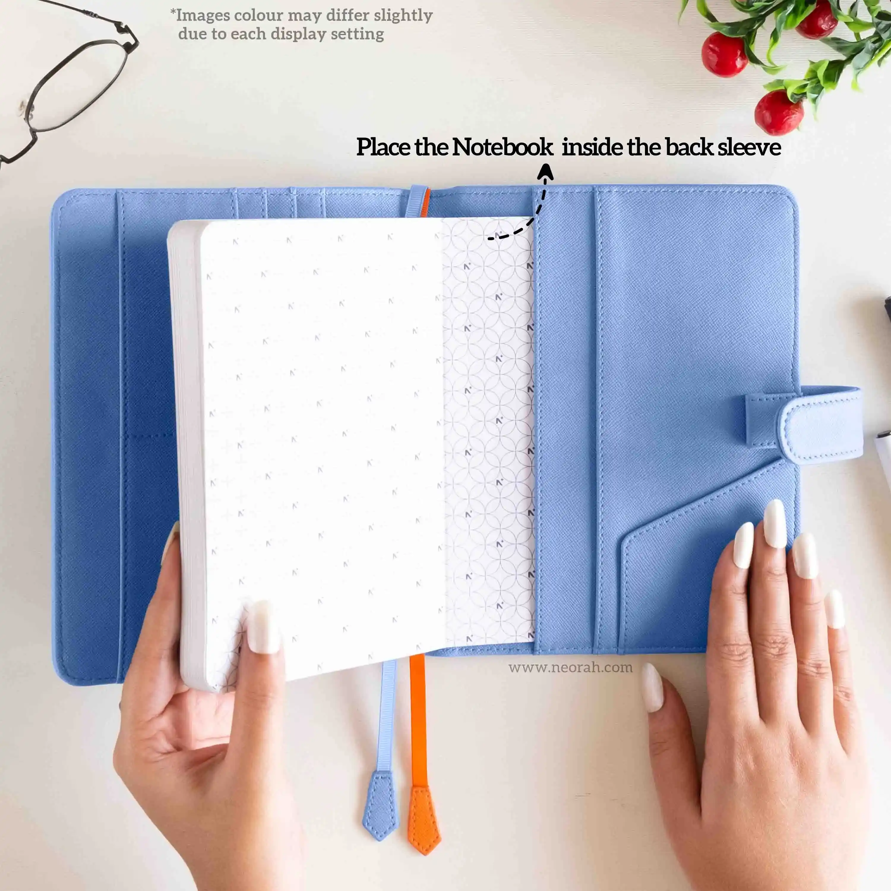 B6 - REFILLABLE ORGANISER SLEEVE - SNAP BUTTON - Image 110
