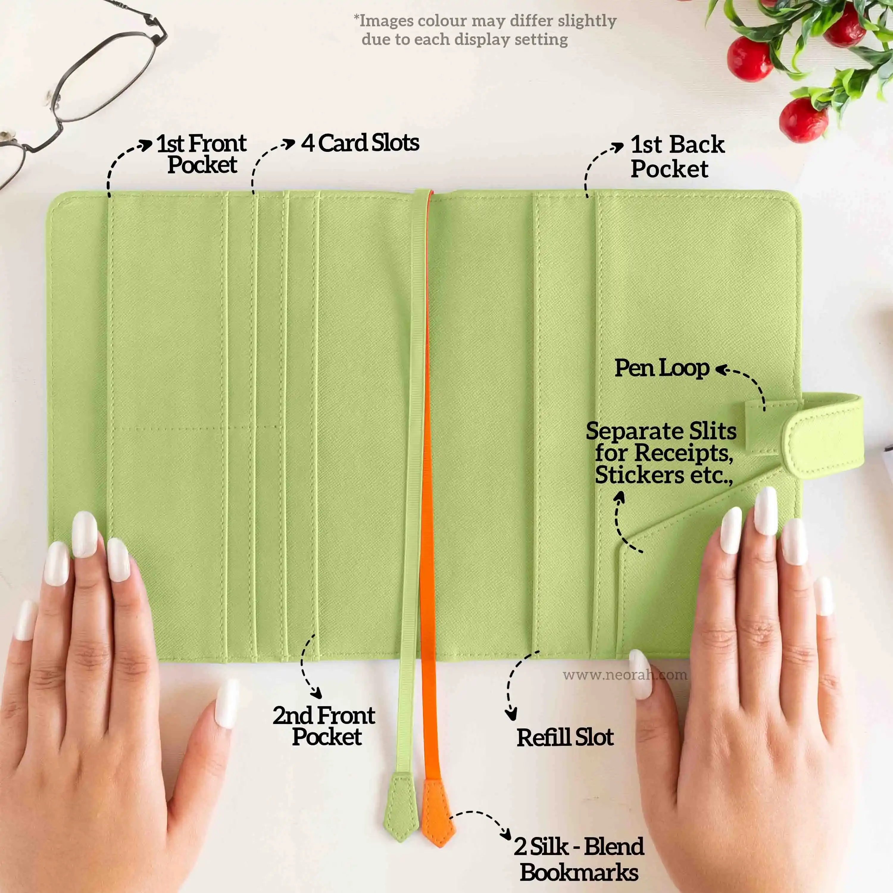B6 - REFILLABLE ORGANISER SLEEVE - SNAP BUTTON - Image 116