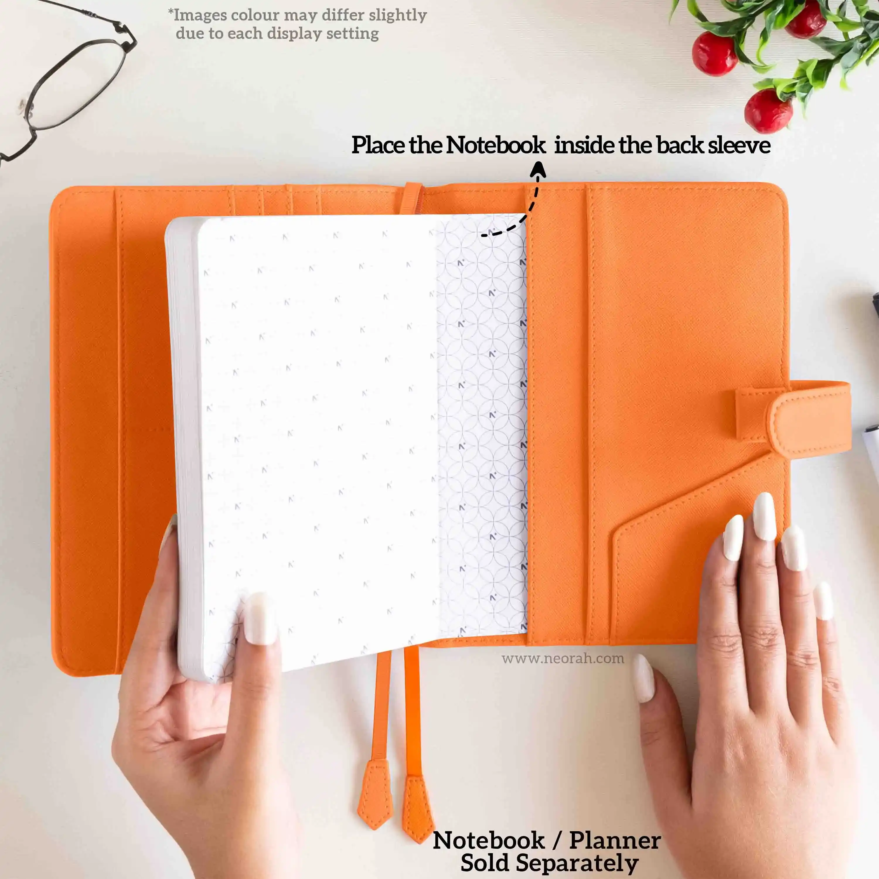 B6 - REFILLABLE ORGANISER SLEEVE - SNAP BUTTON - Image 135