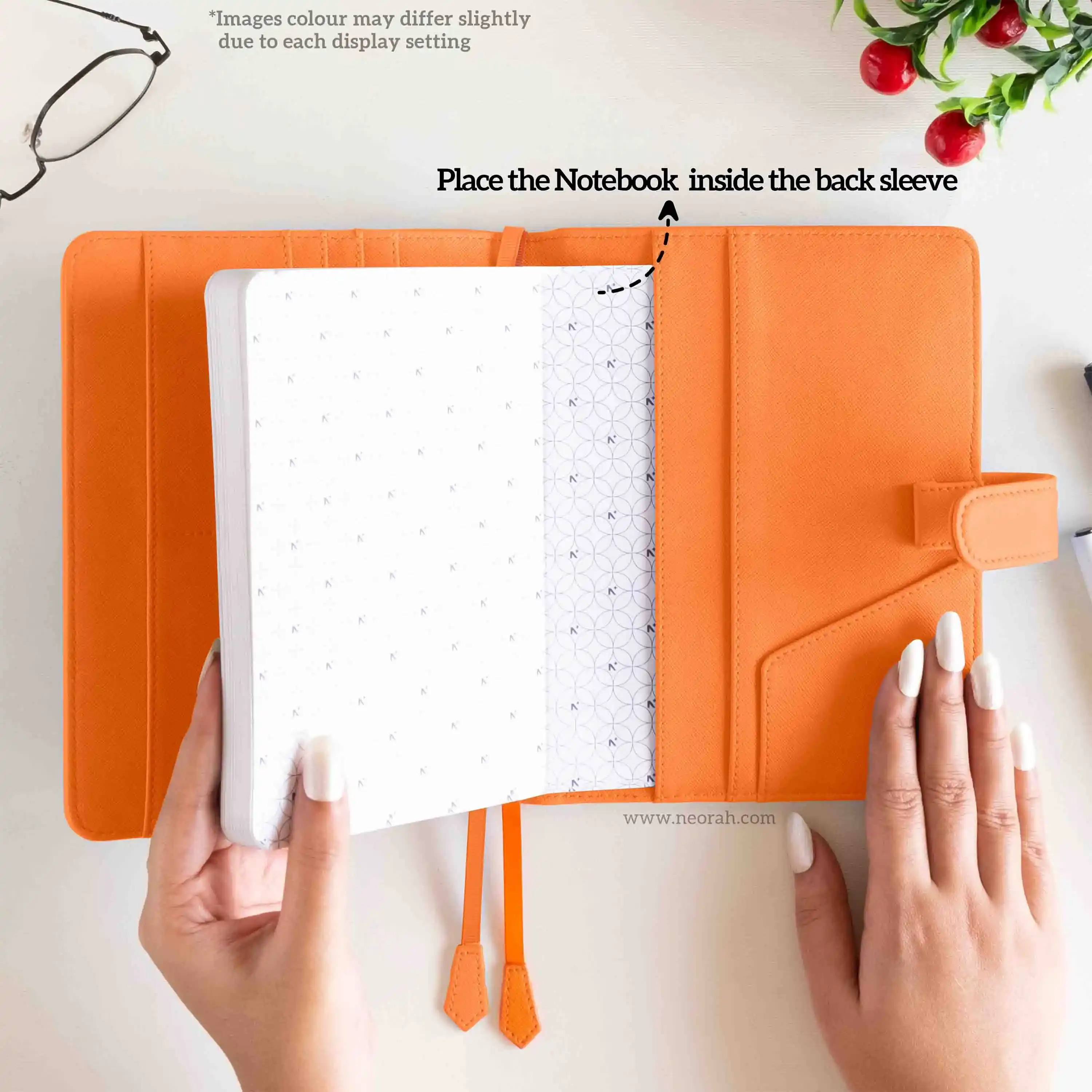 B6 - REFILLABLE ORGANISER SLEEVE - SNAP BUTTON - Image 141