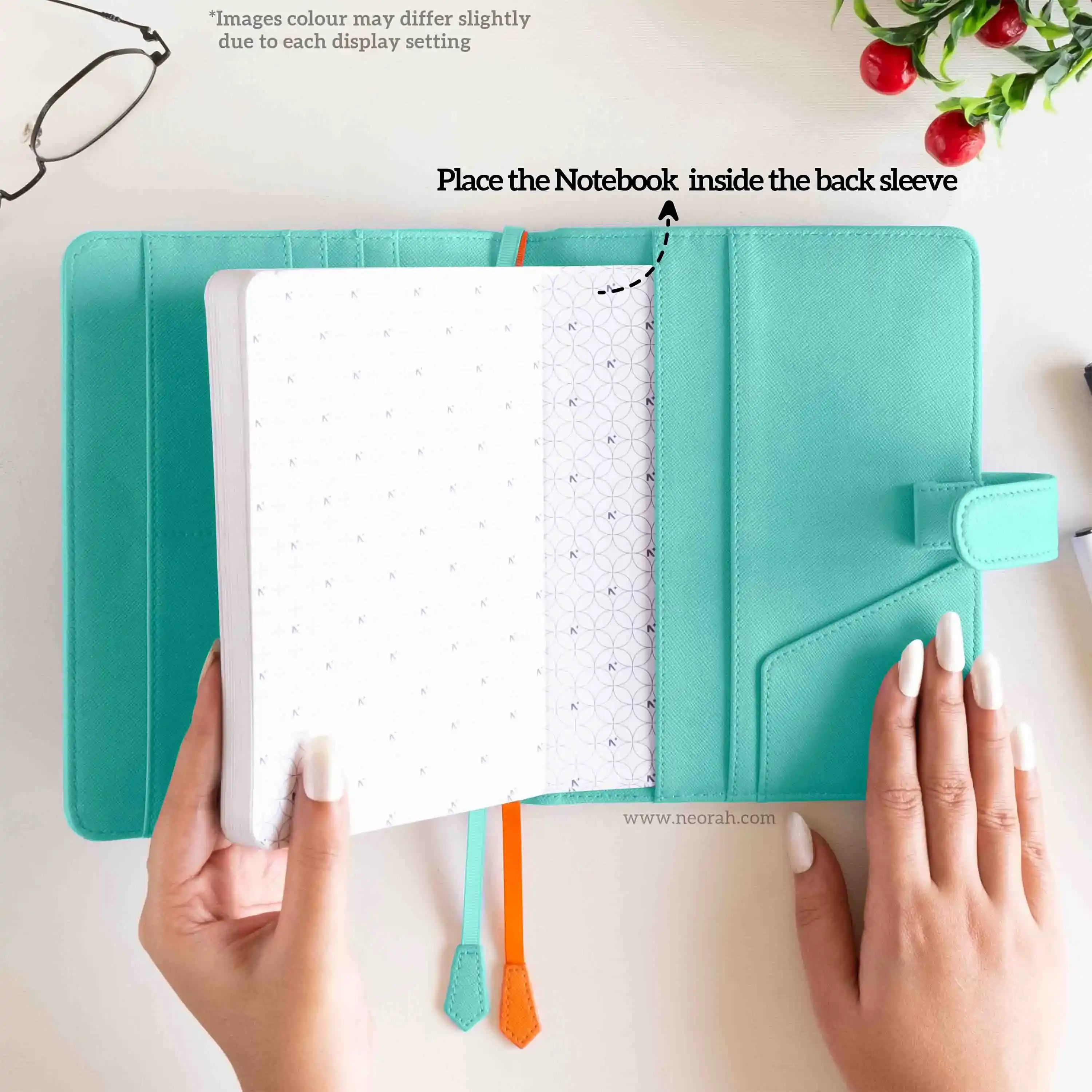 B6 - REFILLABLE ORGANISER SLEEVE - SNAP BUTTON - Image 172