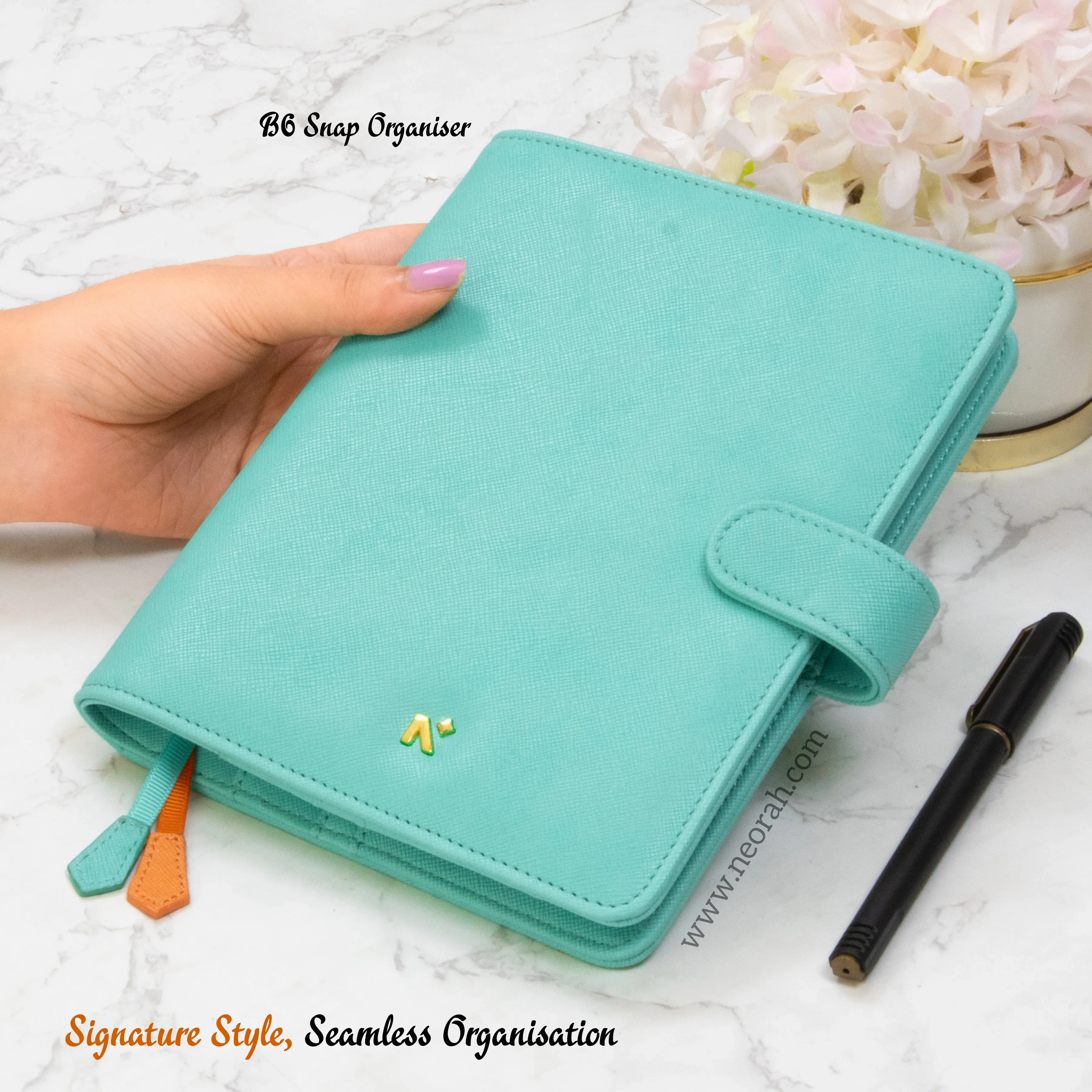 B6 - REFILLABLE ORGANISER SLEEVE - SNAP BUTTON - Image 176