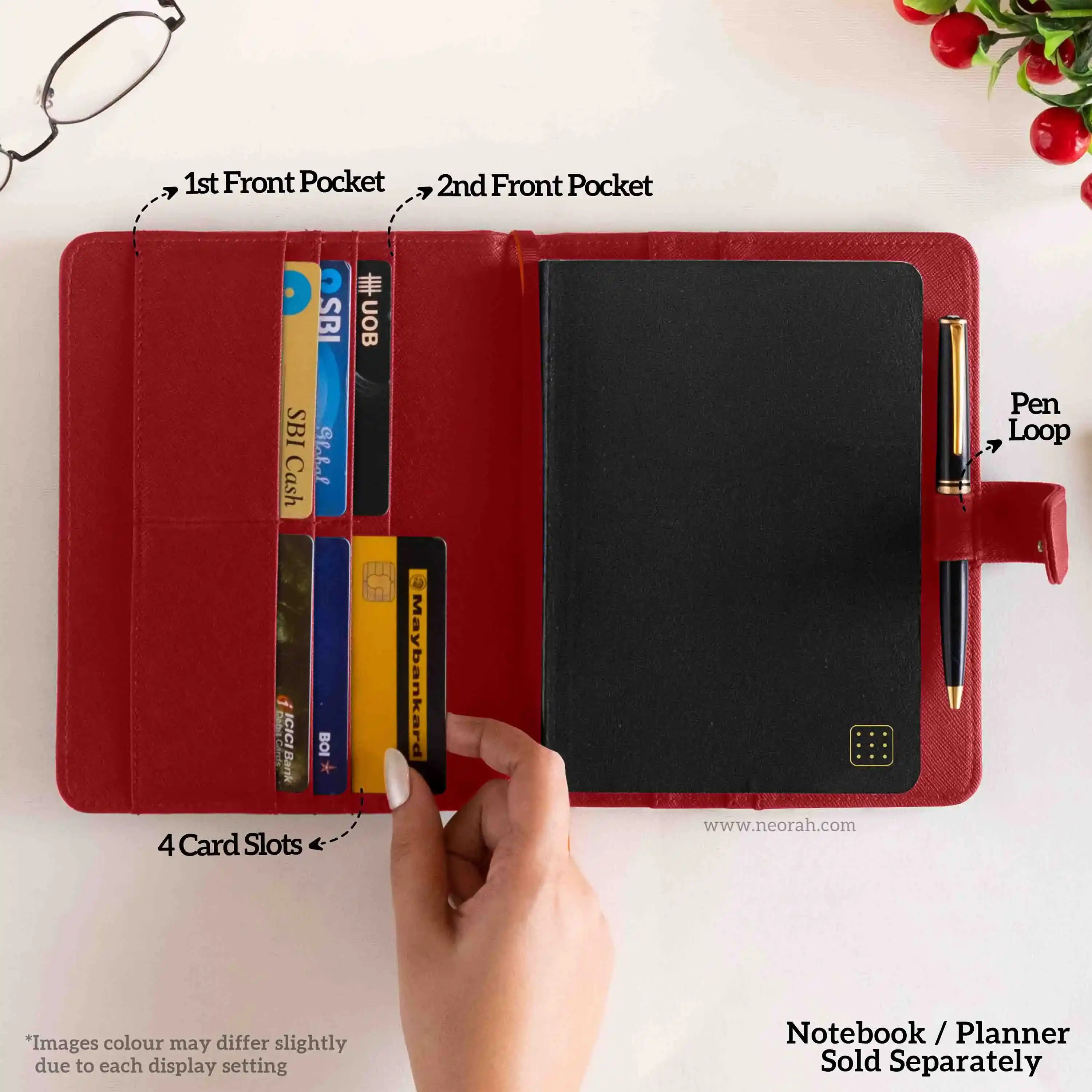 B6 - REFILLABLE ORGANISER SLEEVE - SNAP BUTTON - Image 4
