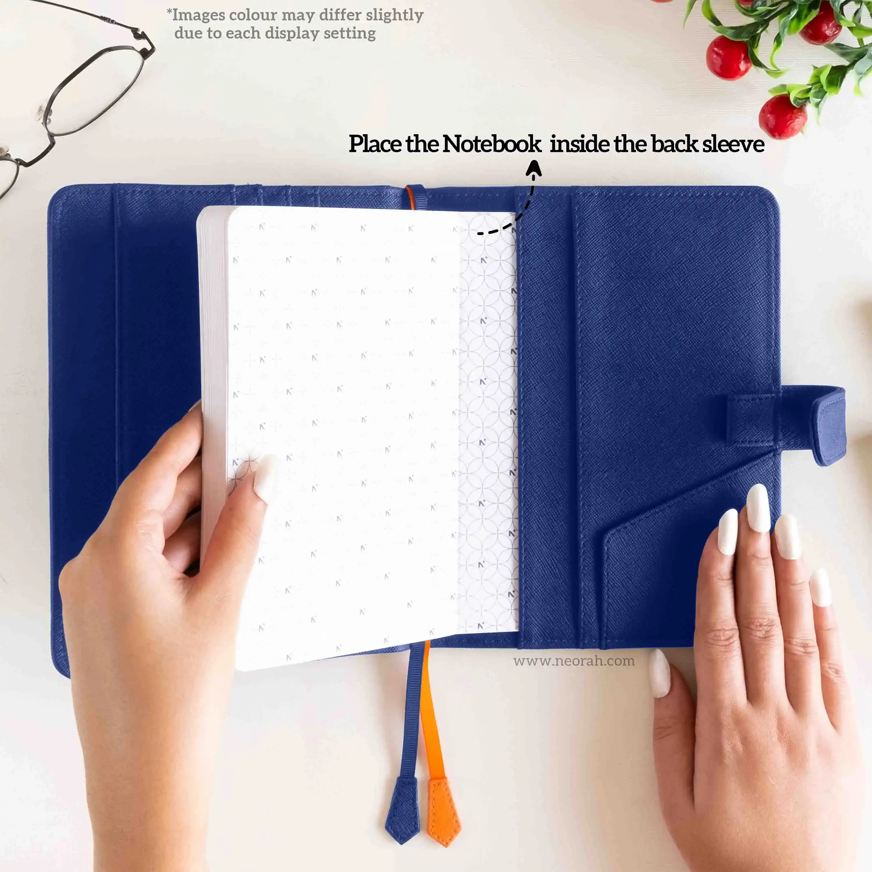 B6 - REFILLABLE ORGANISER SLEEVE - SNAP BUTTON - Image 60
