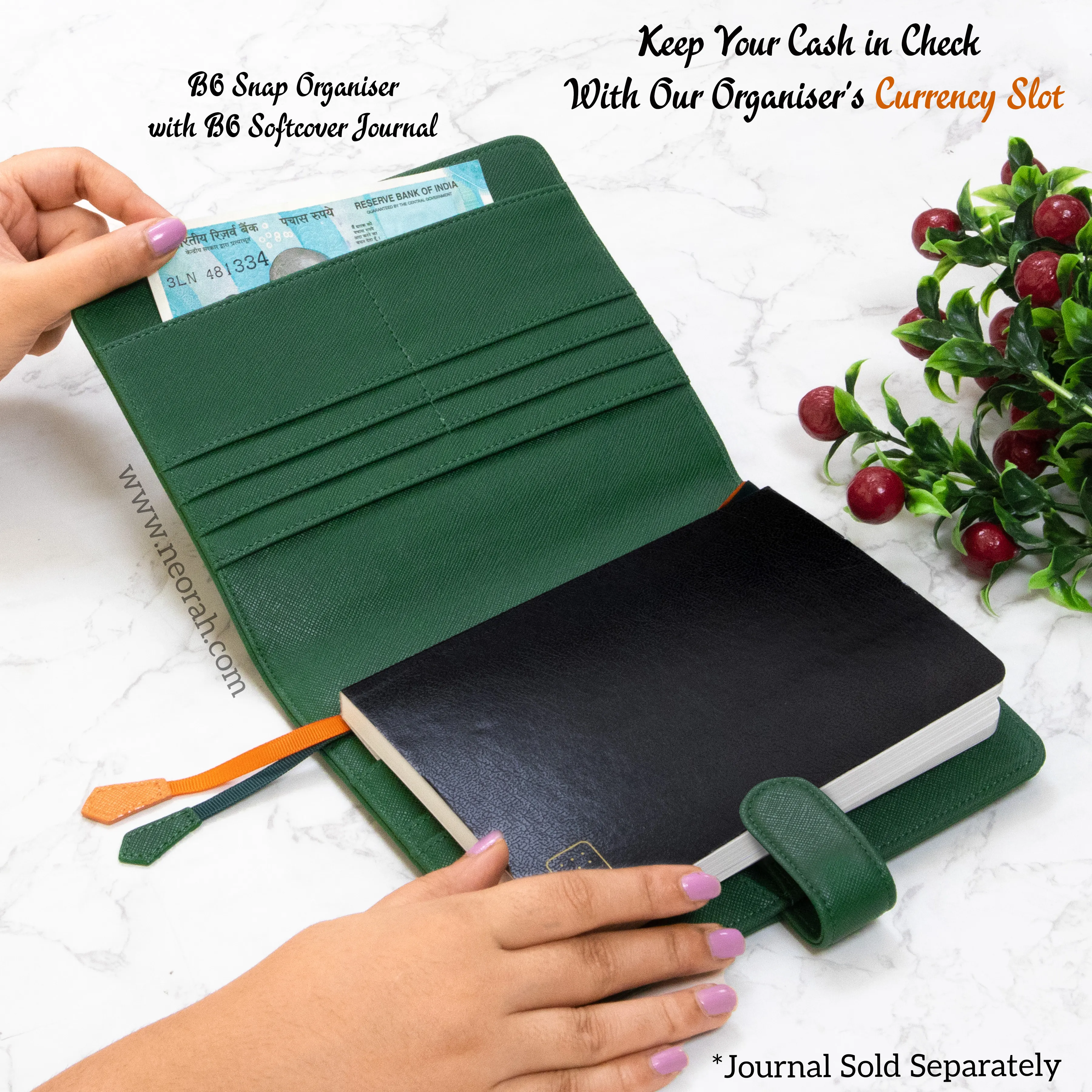 B6 - REFILLABLE ORGANISER SLEEVE - SNAP BUTTON - Image 84