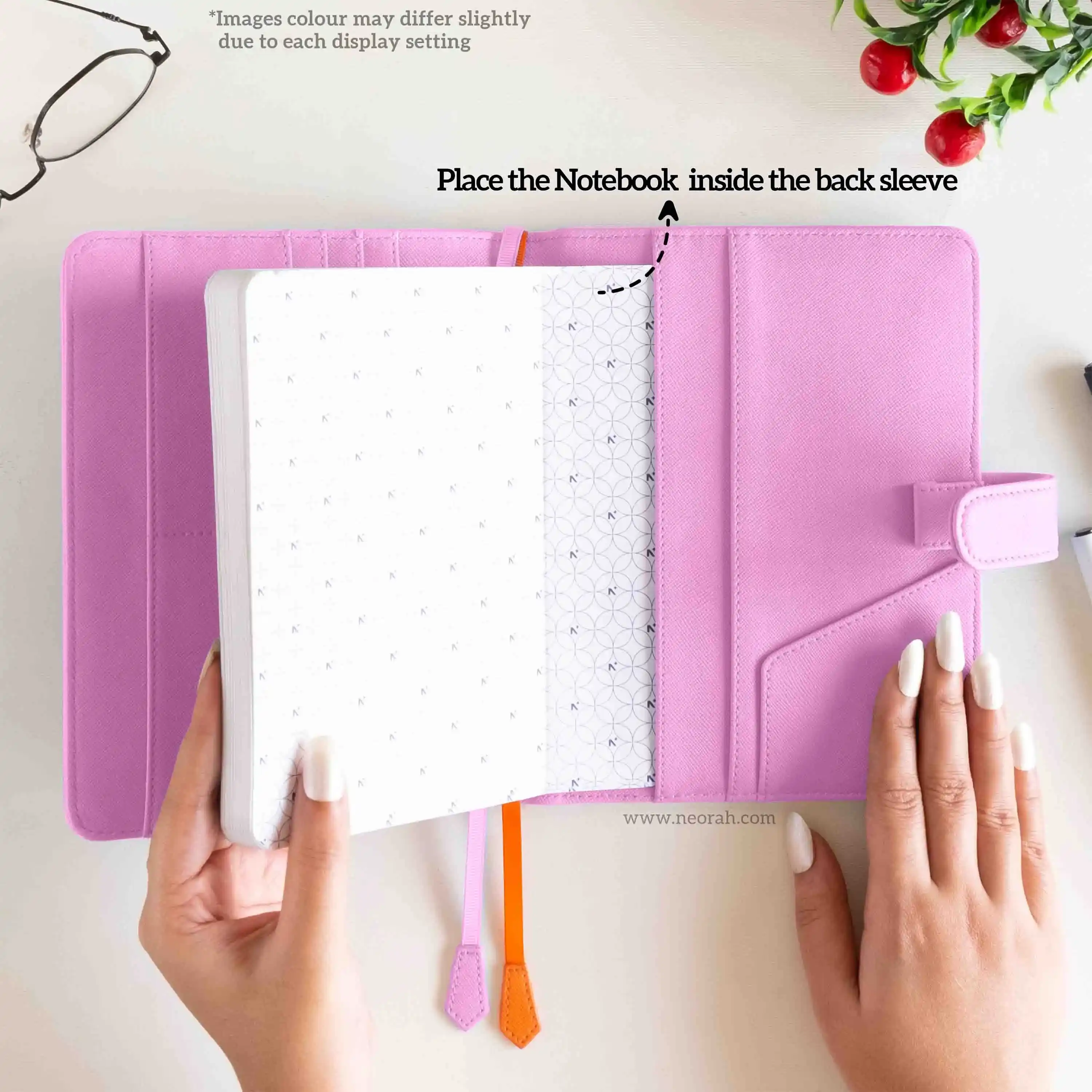 B6 - REFILLABLE ORGANISER SLEEVE - SNAP BUTTON - Image 96
