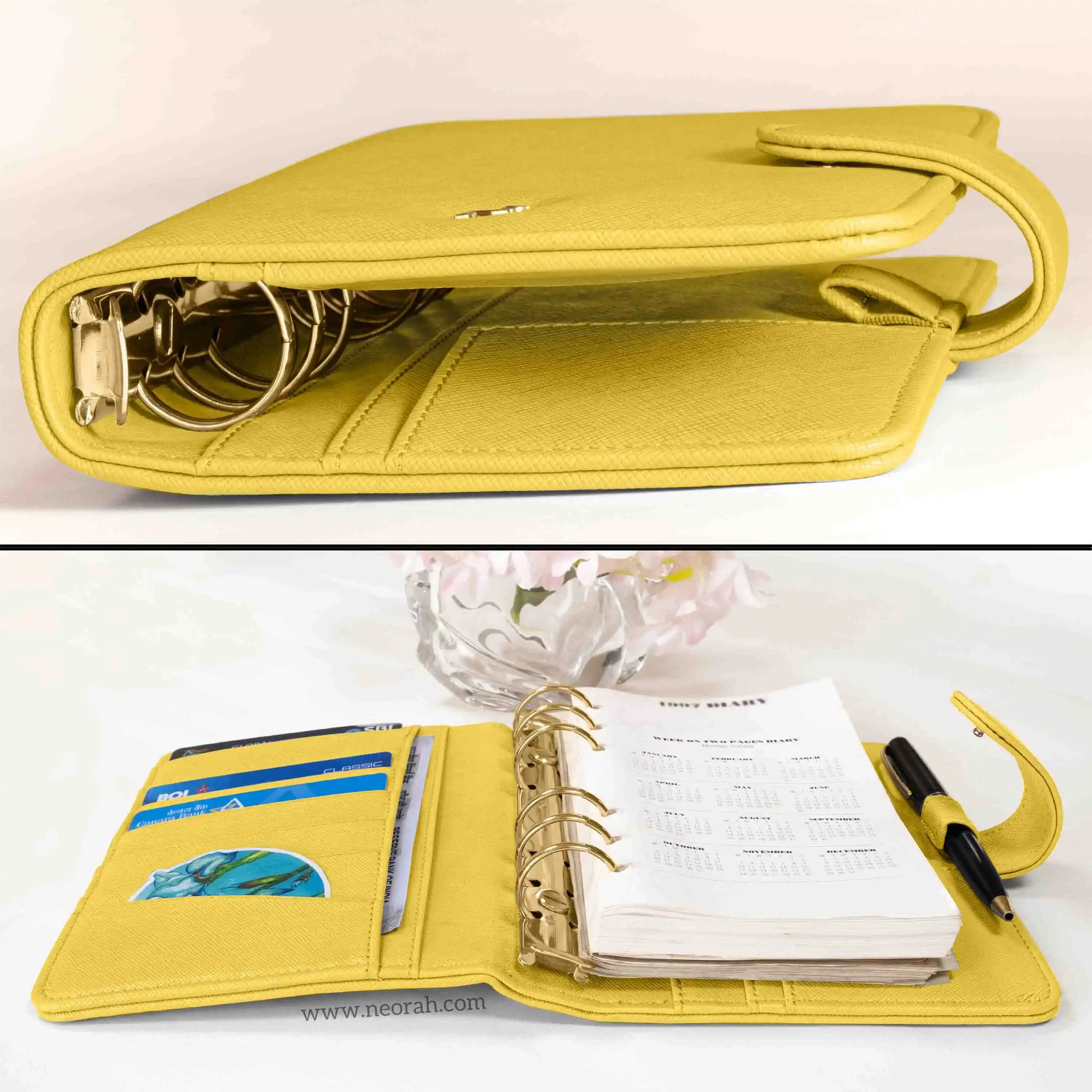 B6 - RING BINDER ORGANISER - SNAP BUTTON - Image 57