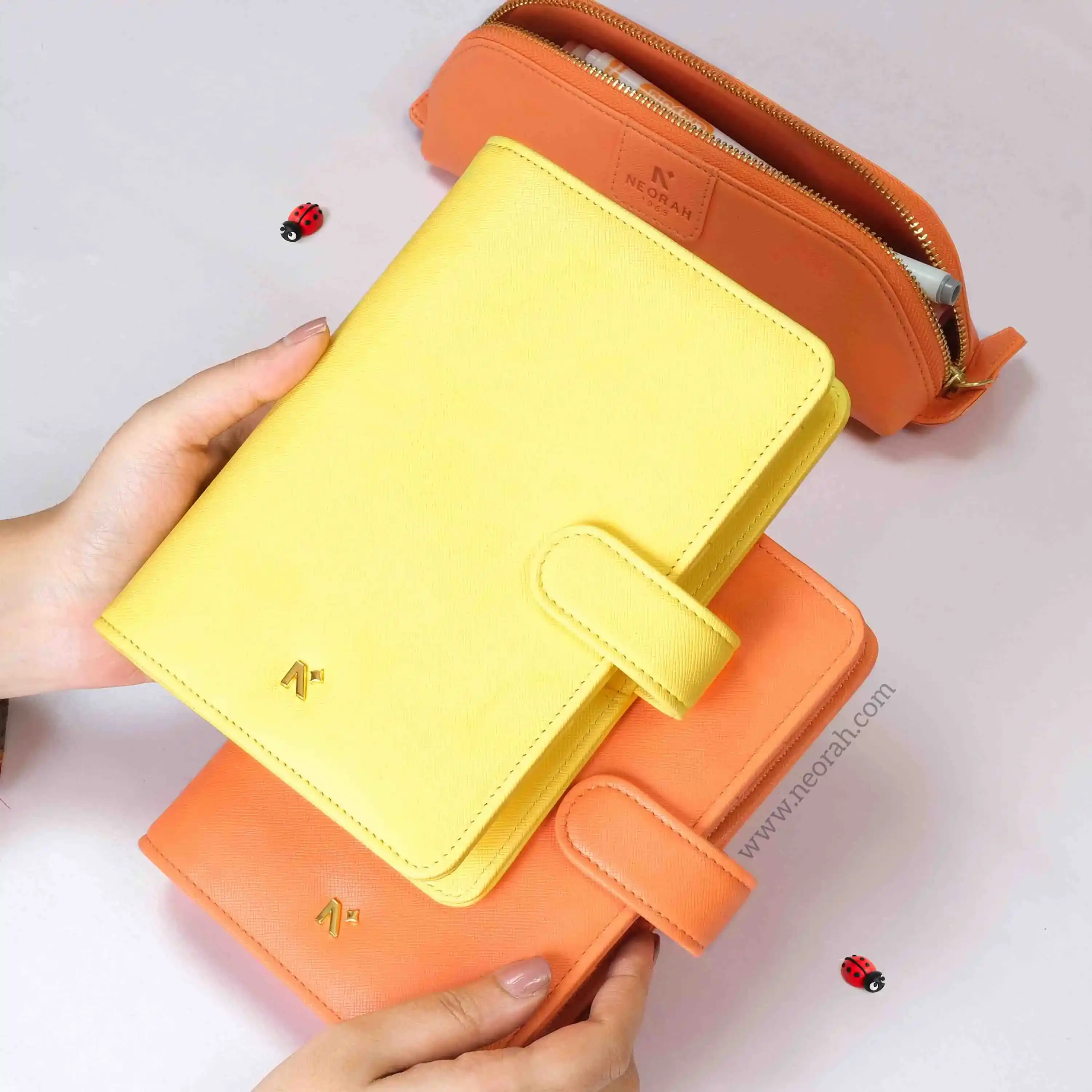 B6 - RING BINDER ORGANISER - SNAP BUTTON - Image 60