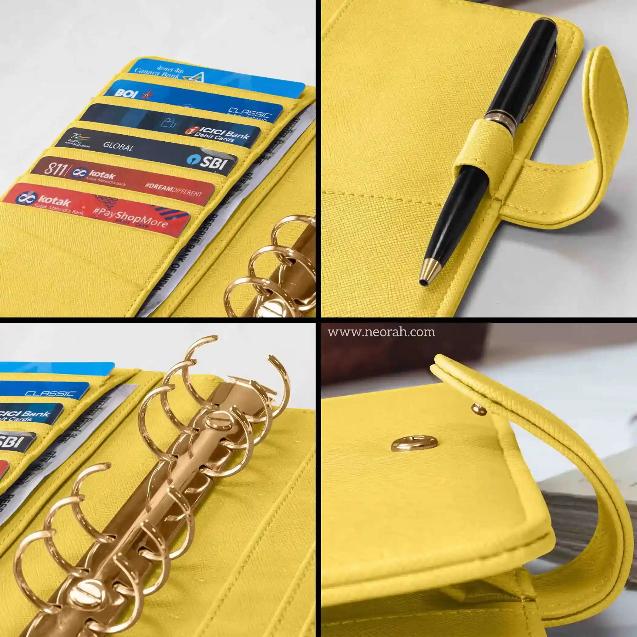 B6 - RING BINDER ORGANISER - SNAP BUTTON - Image 61