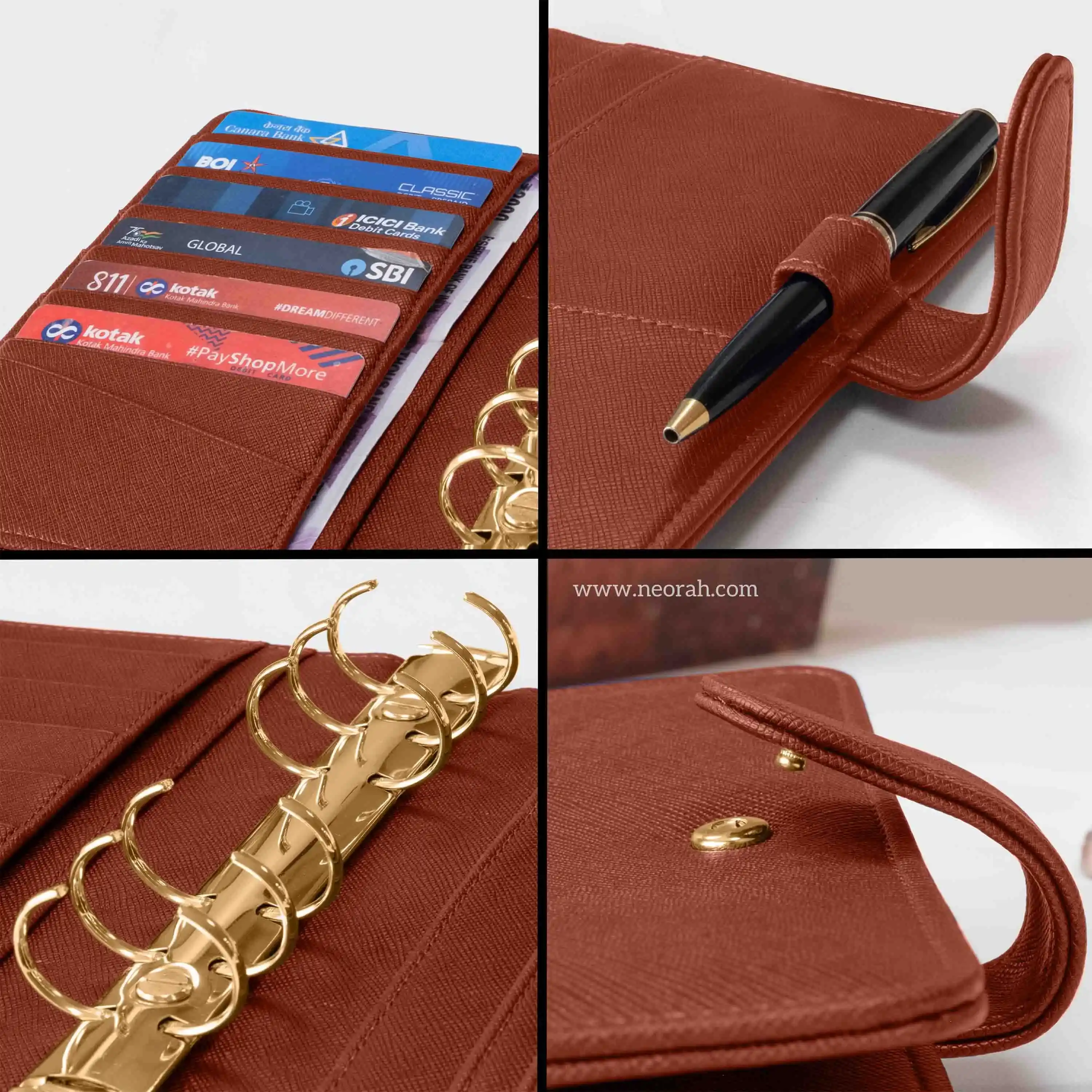 B6 - RING BINDER ORGANISER - SNAP BUTTON - Image 88