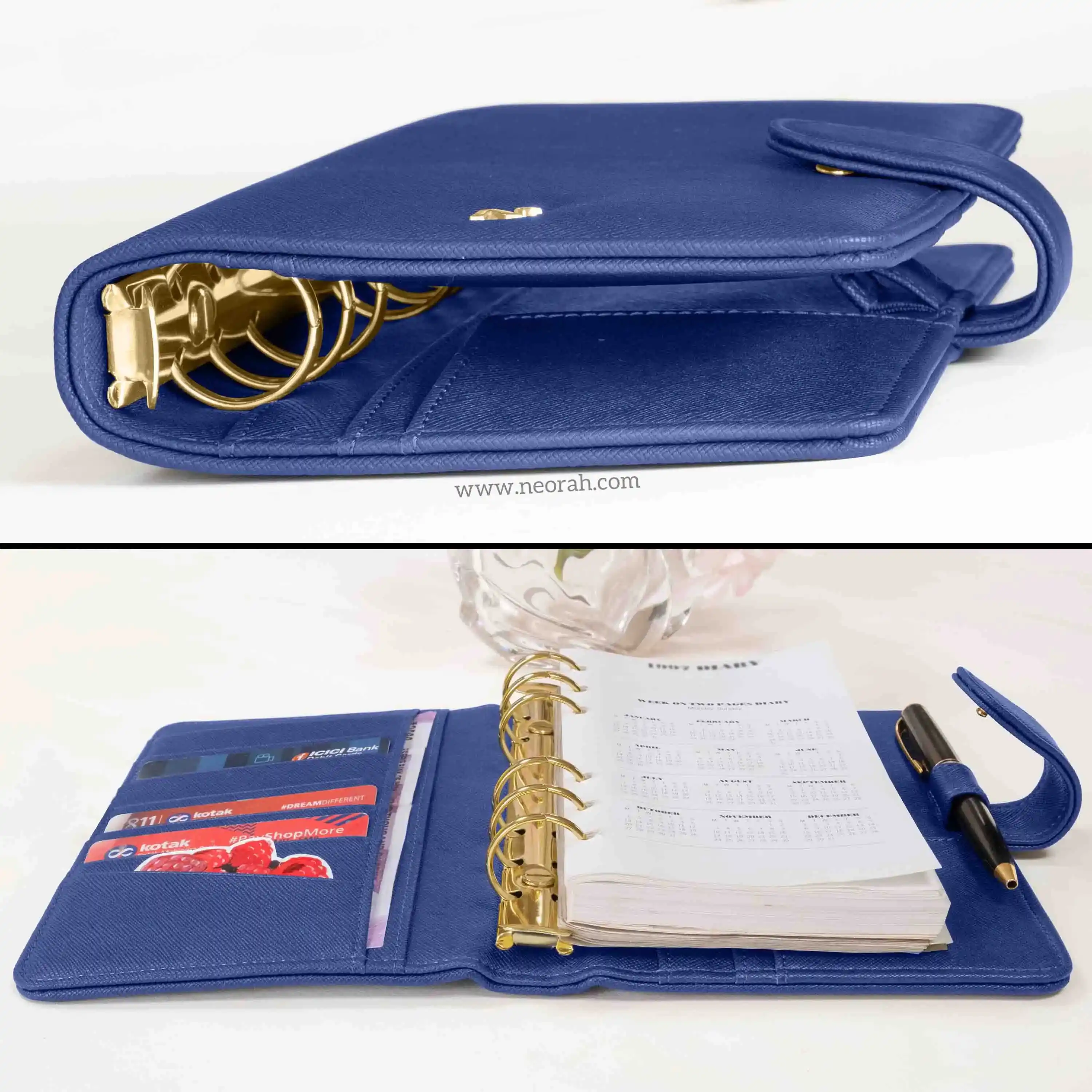 B6 - RING BINDER ORGANISER - SNAP BUTTON - Image 92