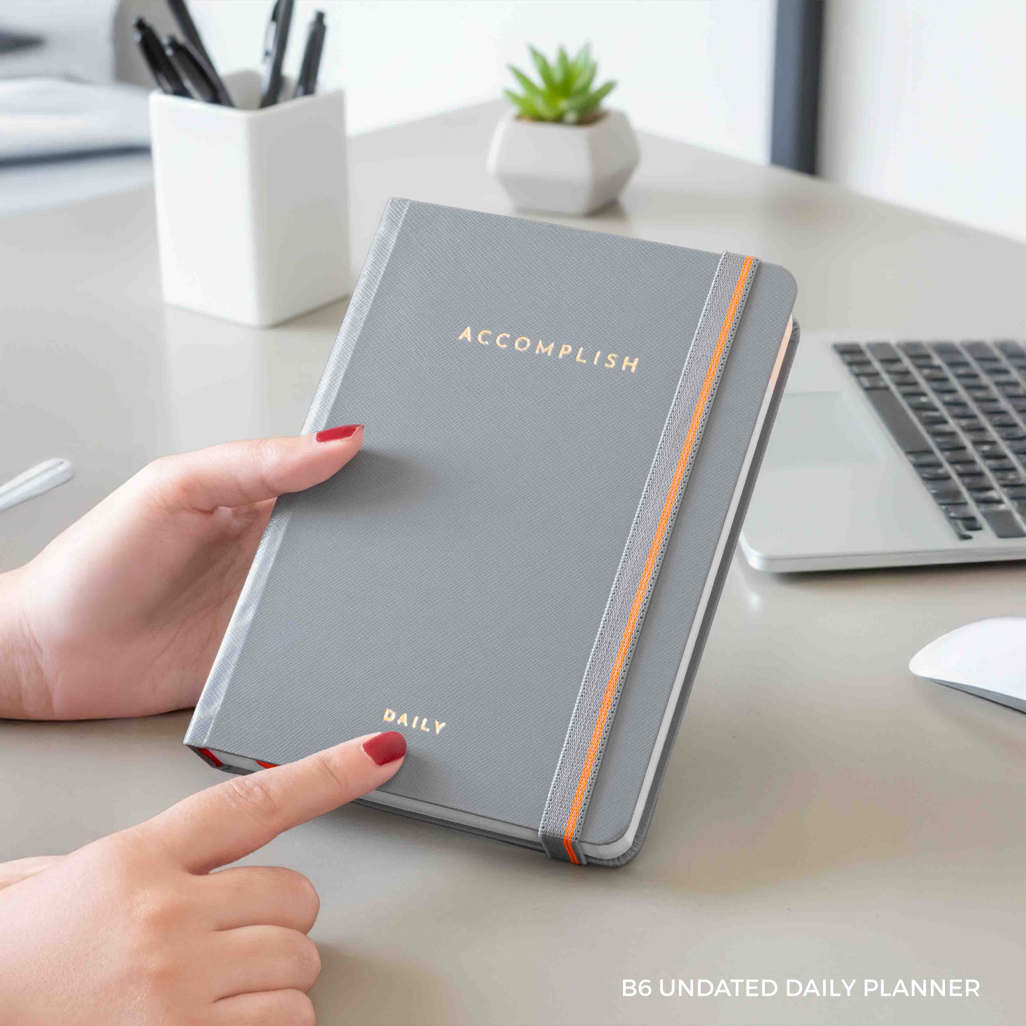 B6 - UNDATED - DAILY PLANNER - HARD COVER - Image 9