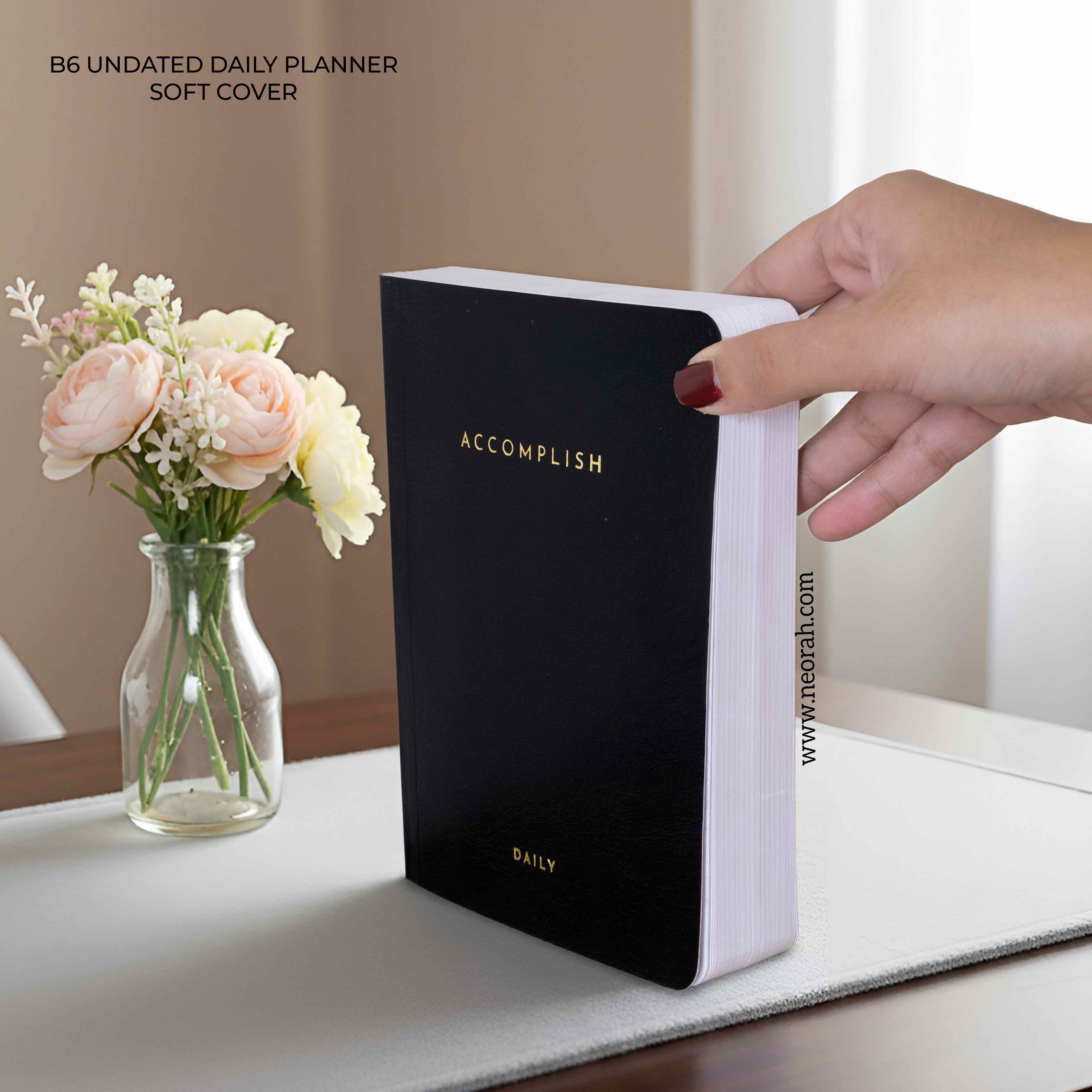 B6 - UNDATED - DAILY PLANNER - SOFT COVER - Image 6