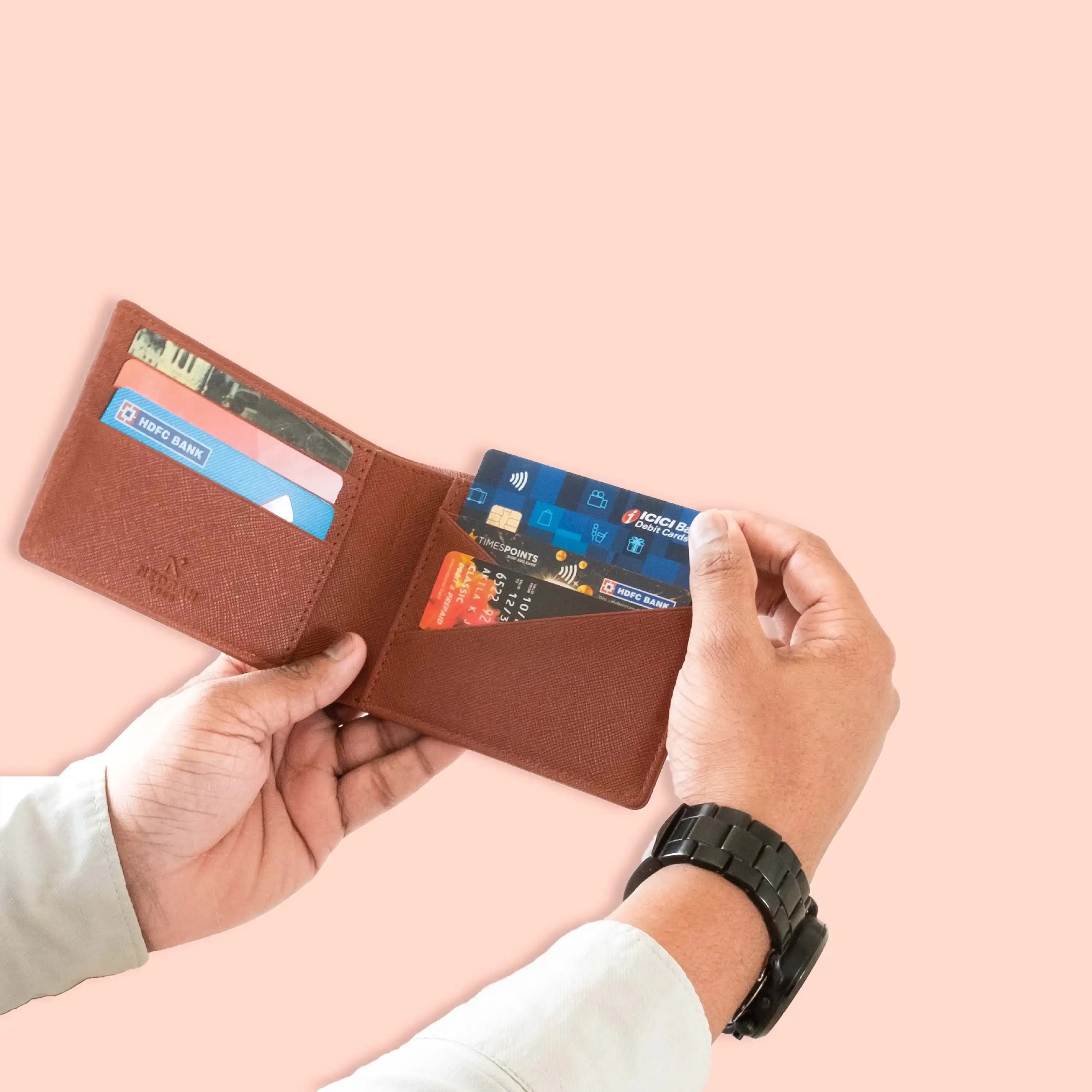 BIFOLD WALLET FOR MEN + KEYCHAIN - Image 17