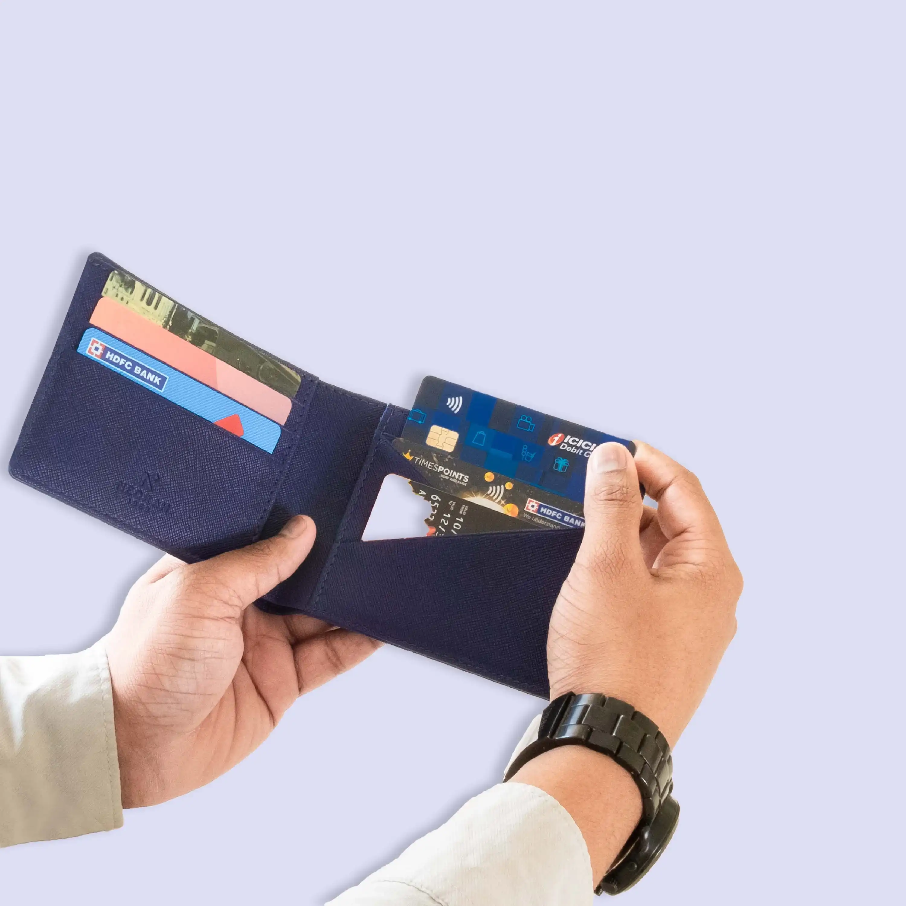 BIFOLD WALLET FOR MEN + KEYCHAIN - Image 24