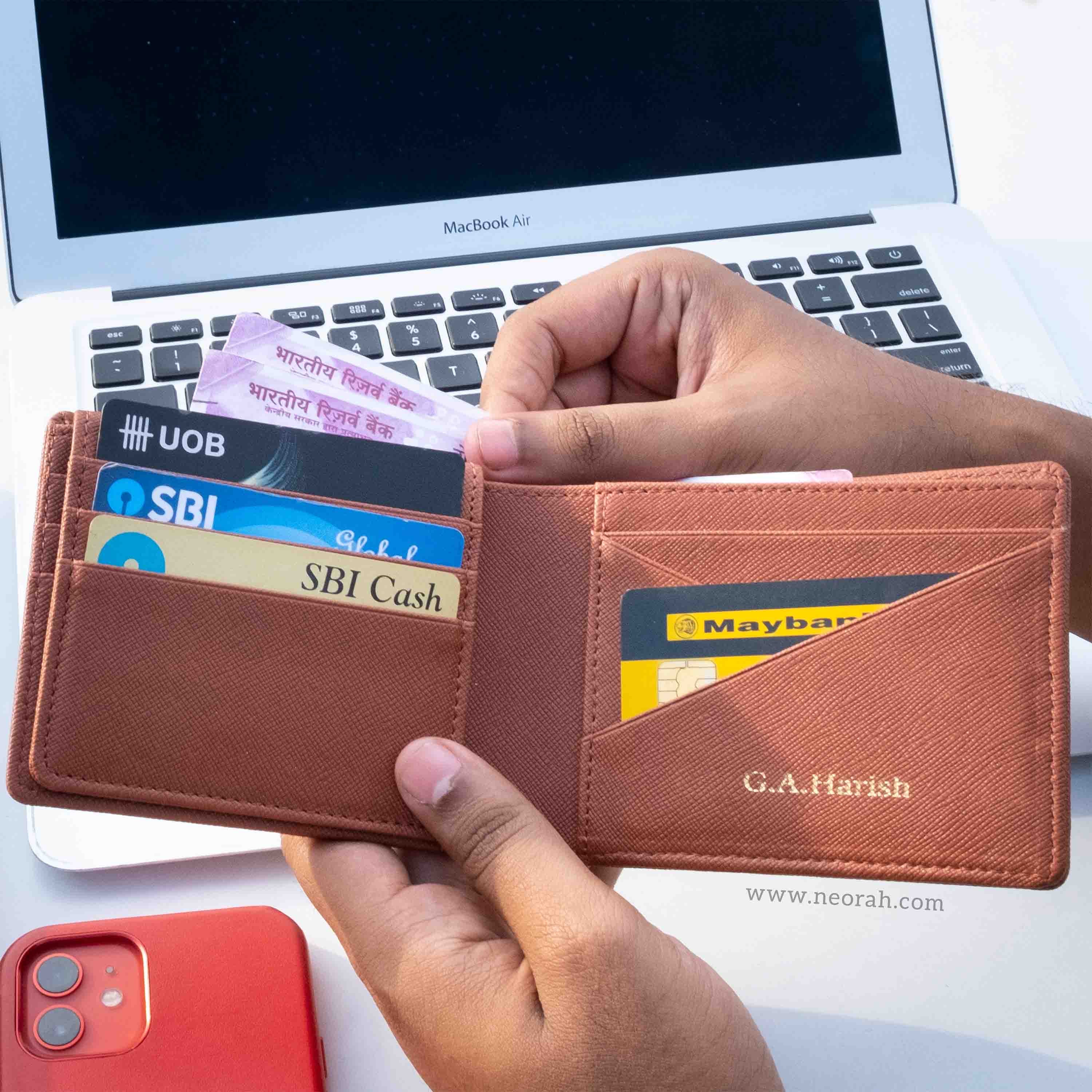 BIFOLD WALLET FOR MEN + KEYCHAIN - Image 56