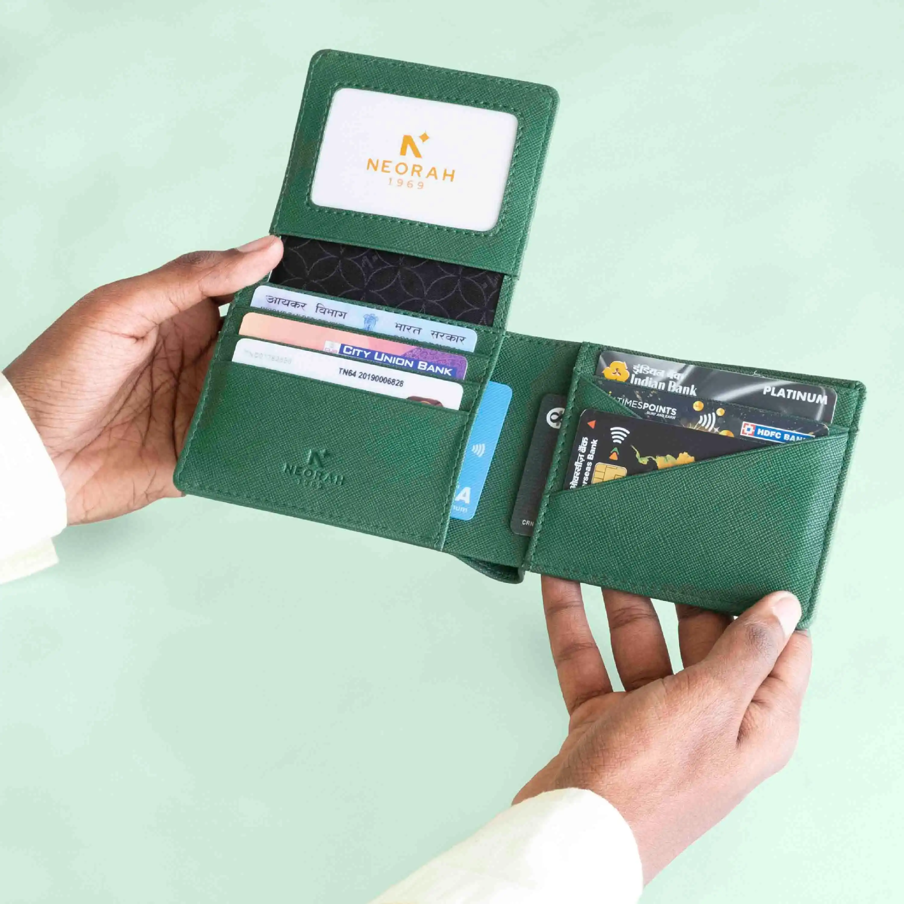 DAPPER PLUS - BIFOLD WALLET FOR MEN WITH FLAP + KEYCHAIN - Image 45