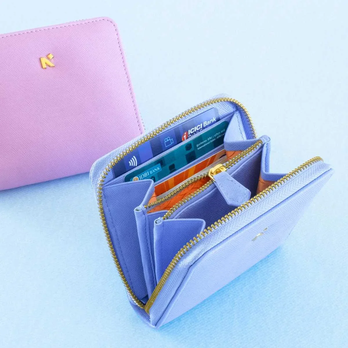 BIJOU - WOMEN ZIP AROUND WALLET WITH WRISTLET - Image 31