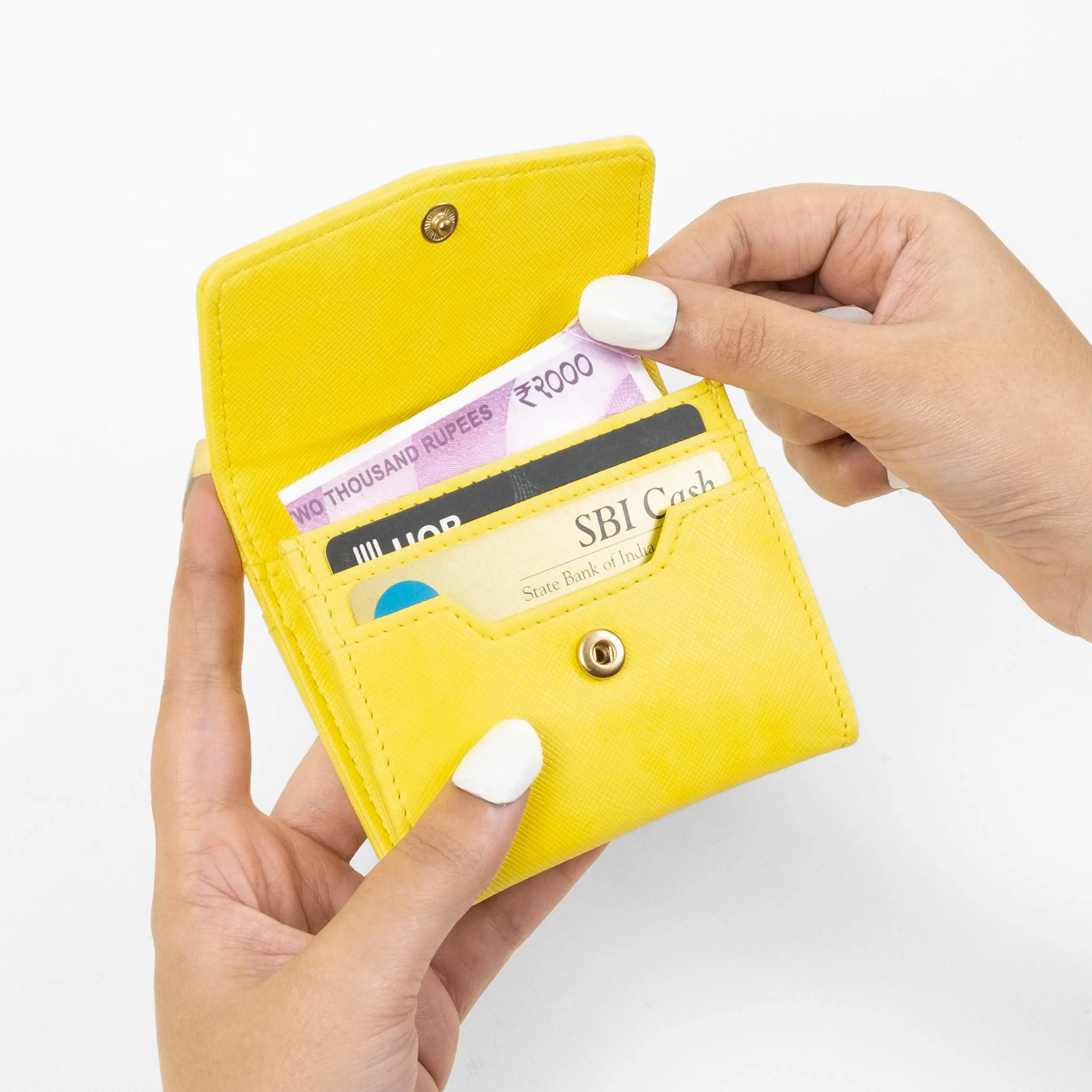 CARD WALLET WITH SNAP - Image 113