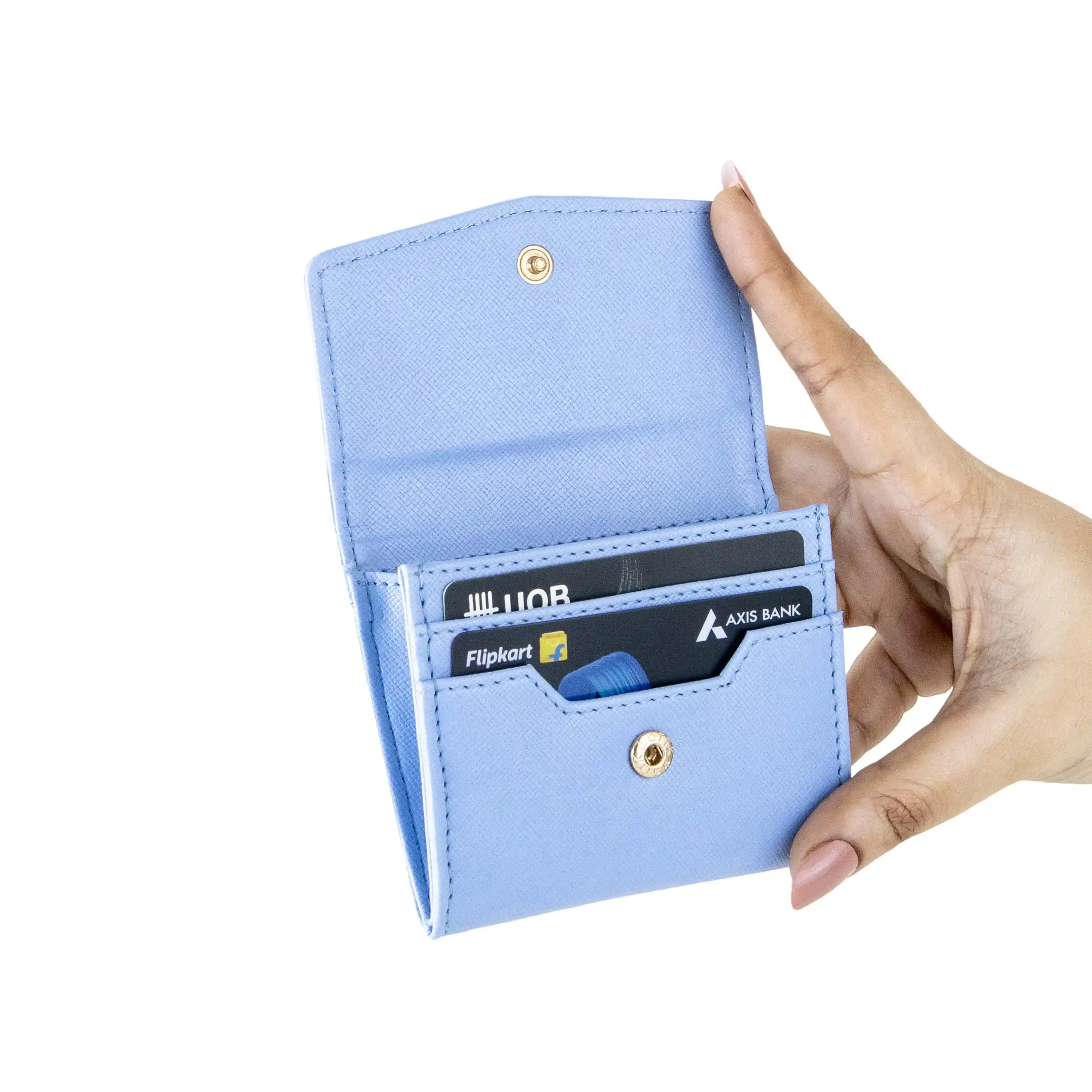 CARD WALLET WITH SNAP - Image 5