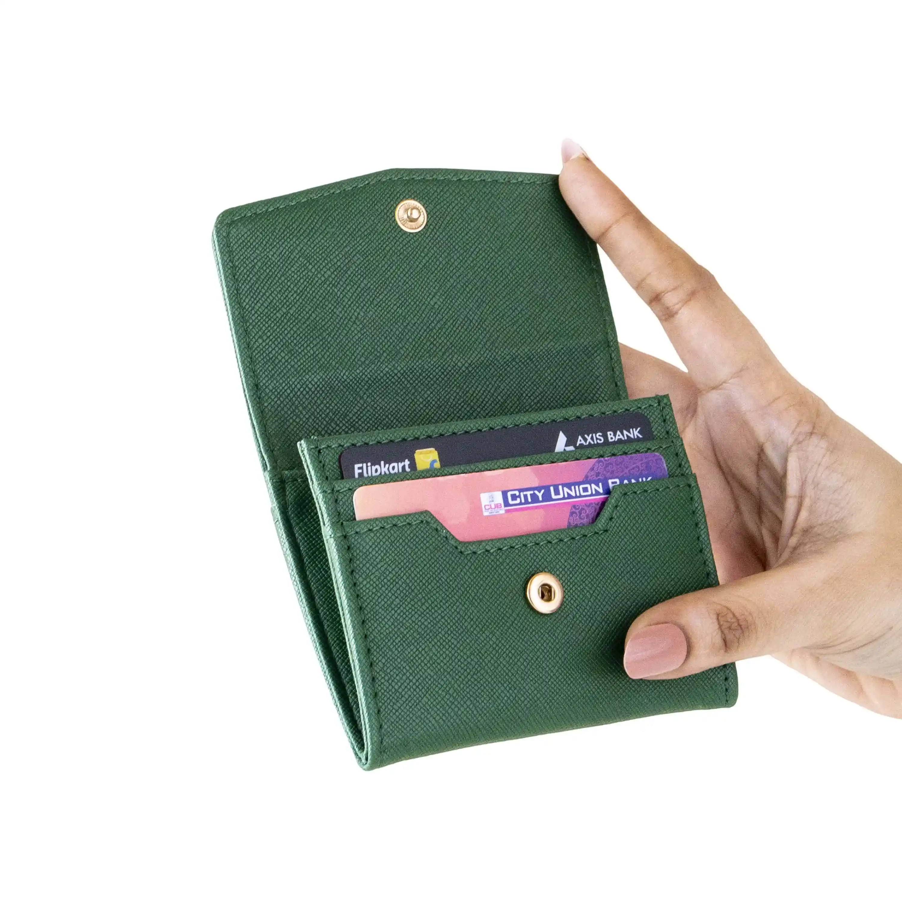 CARD WALLET WITH SNAP - Image 52