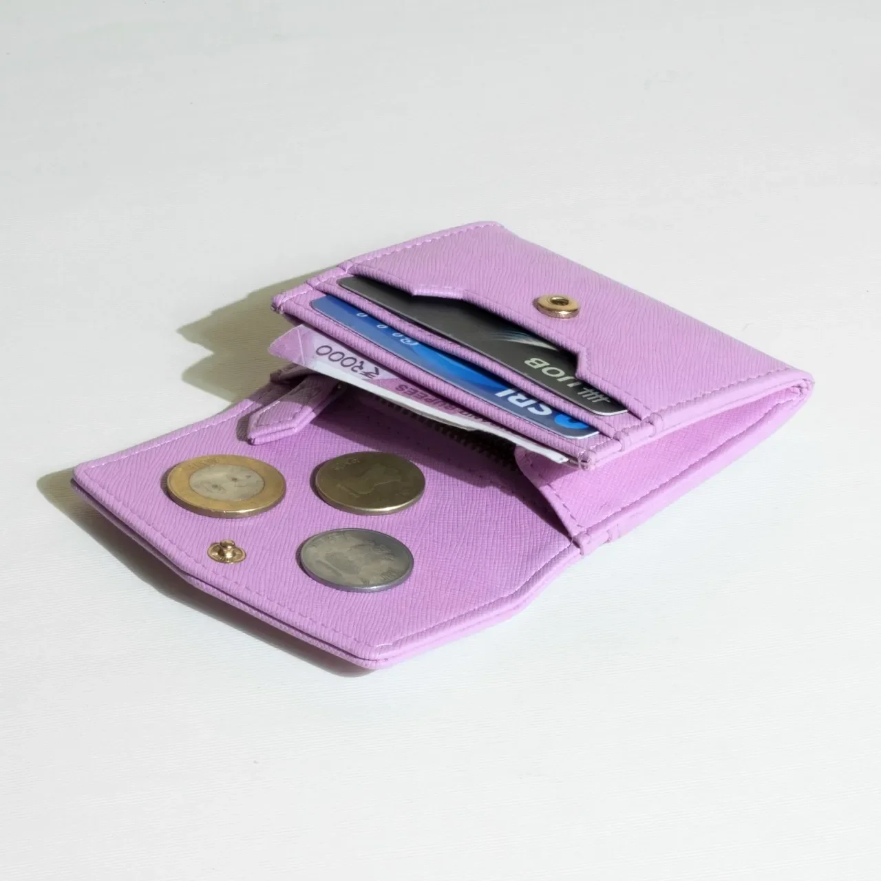 CARD WALLET WITH SNAP - Image 58