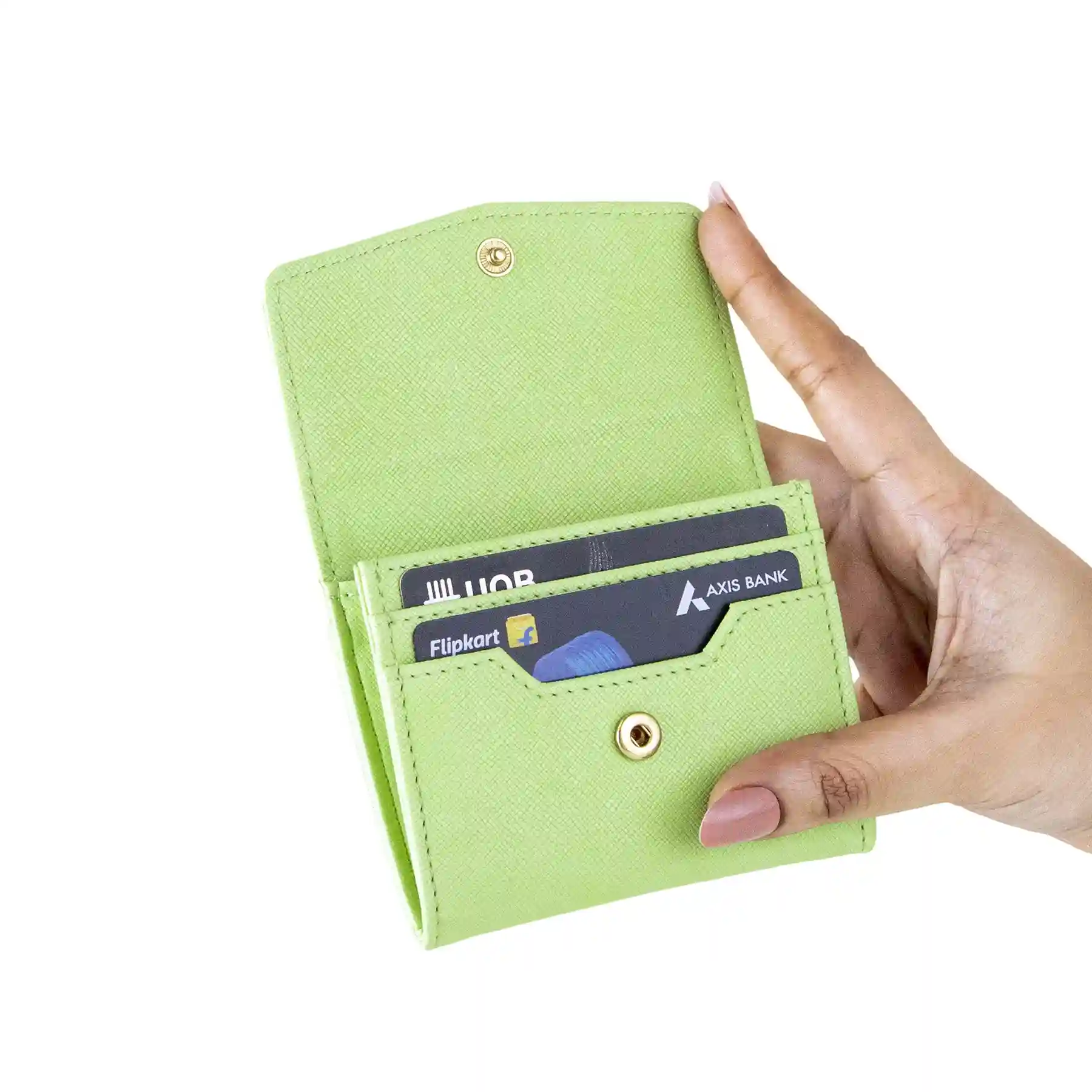 CARD WALLET WITH SNAP - Image 67