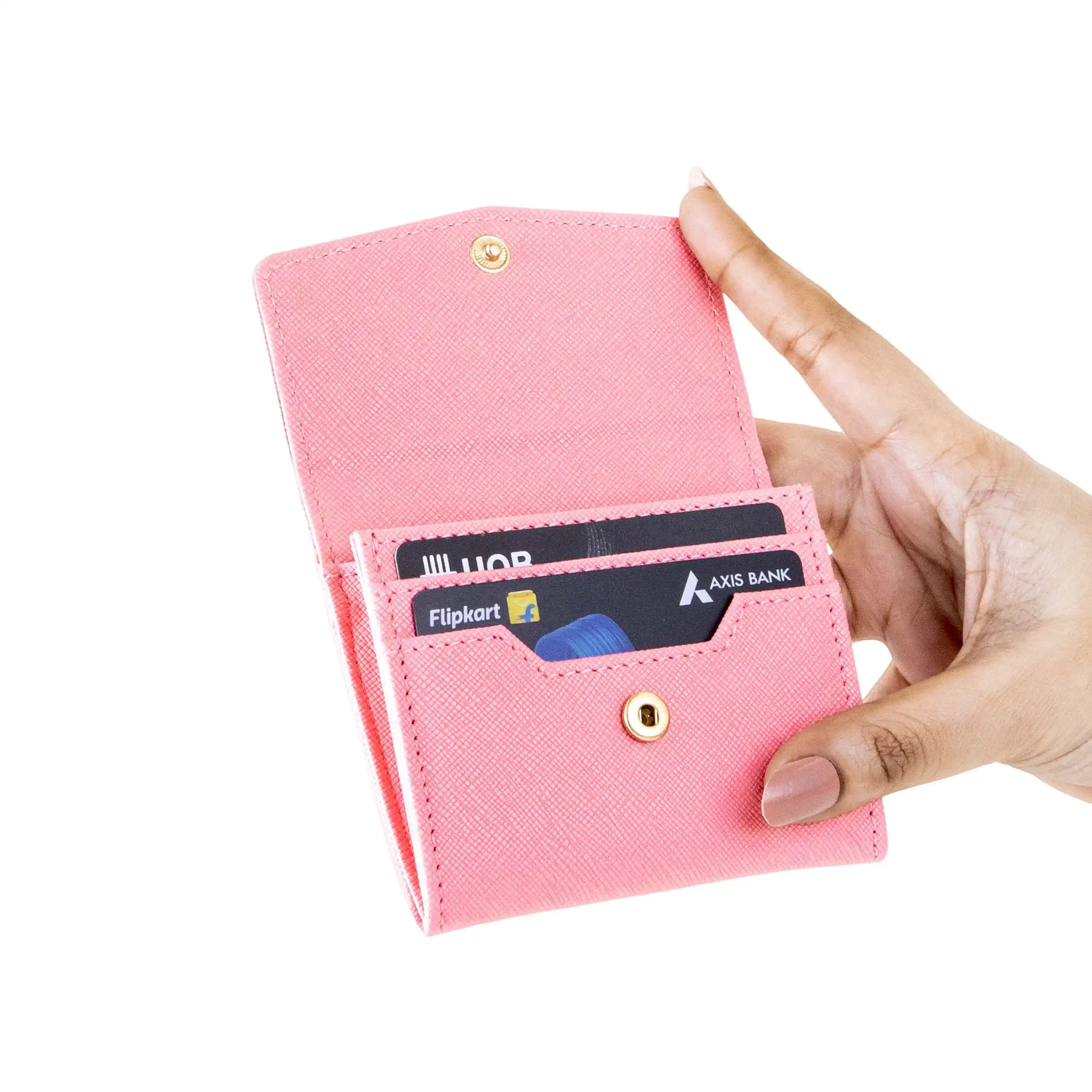 CARD WALLET WITH SNAP - Image 84