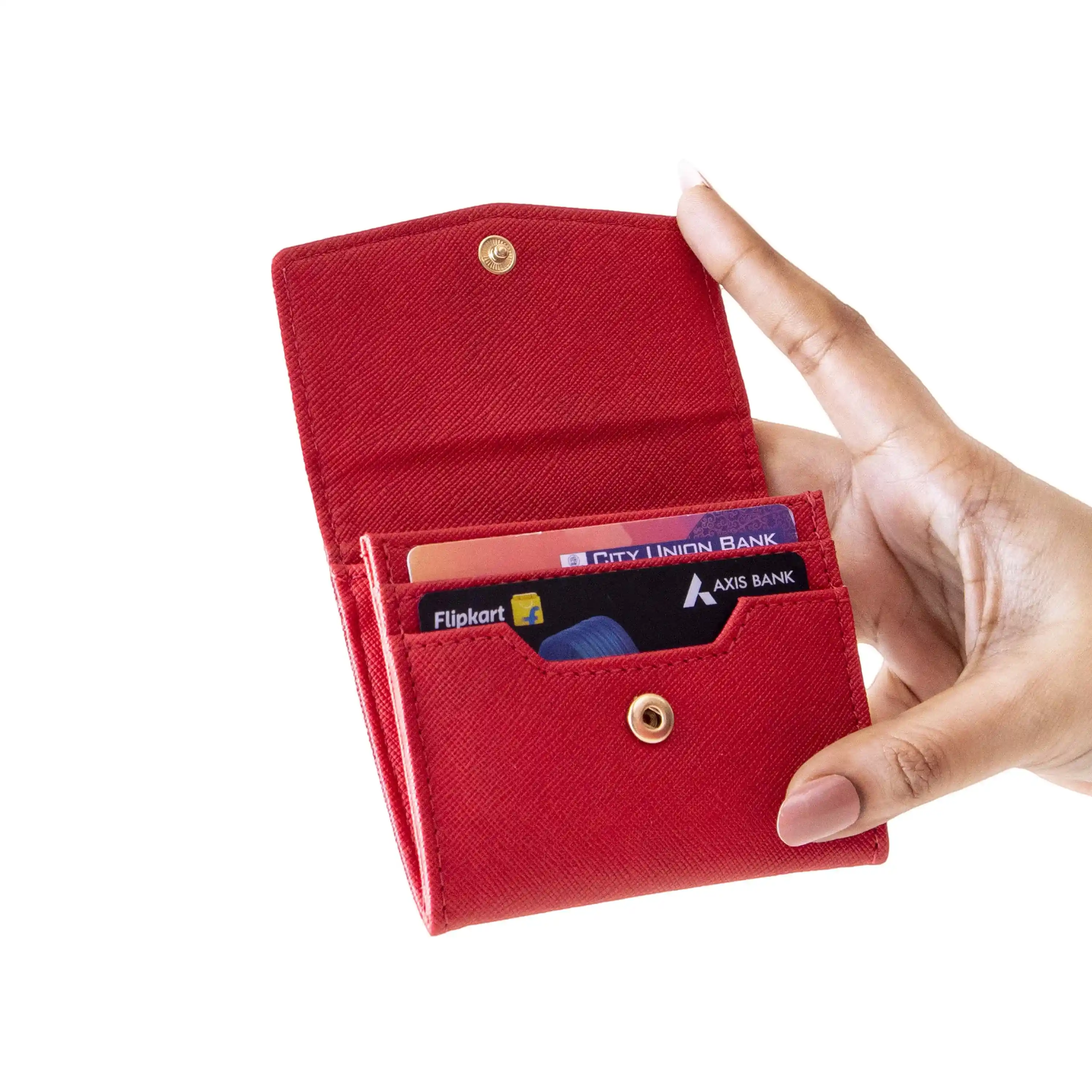 CARD WALLET WITH SNAP - Image 91