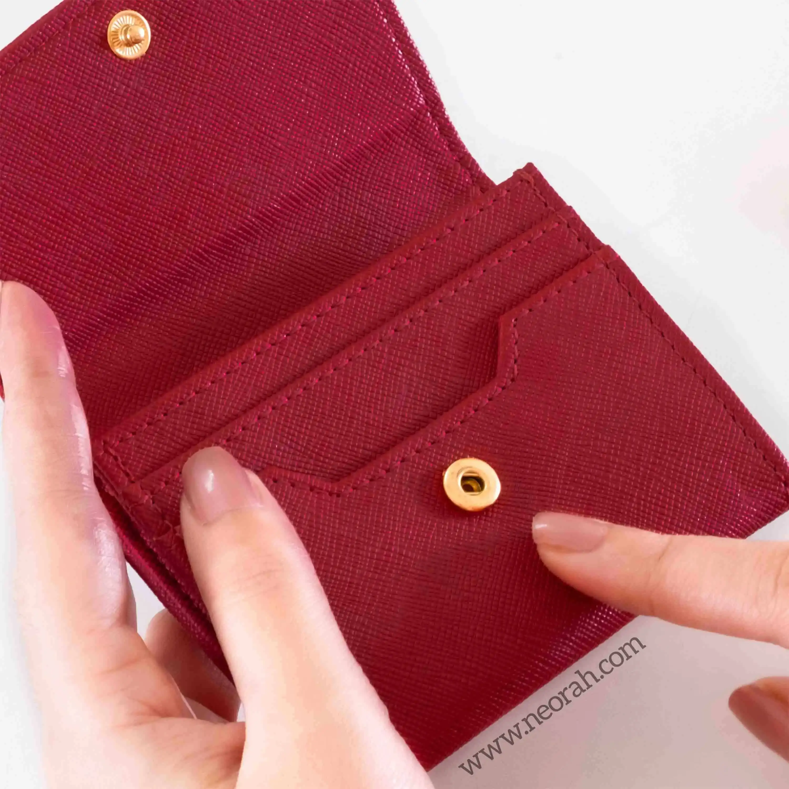 CARD WALLET WITH SNAP - Image 96