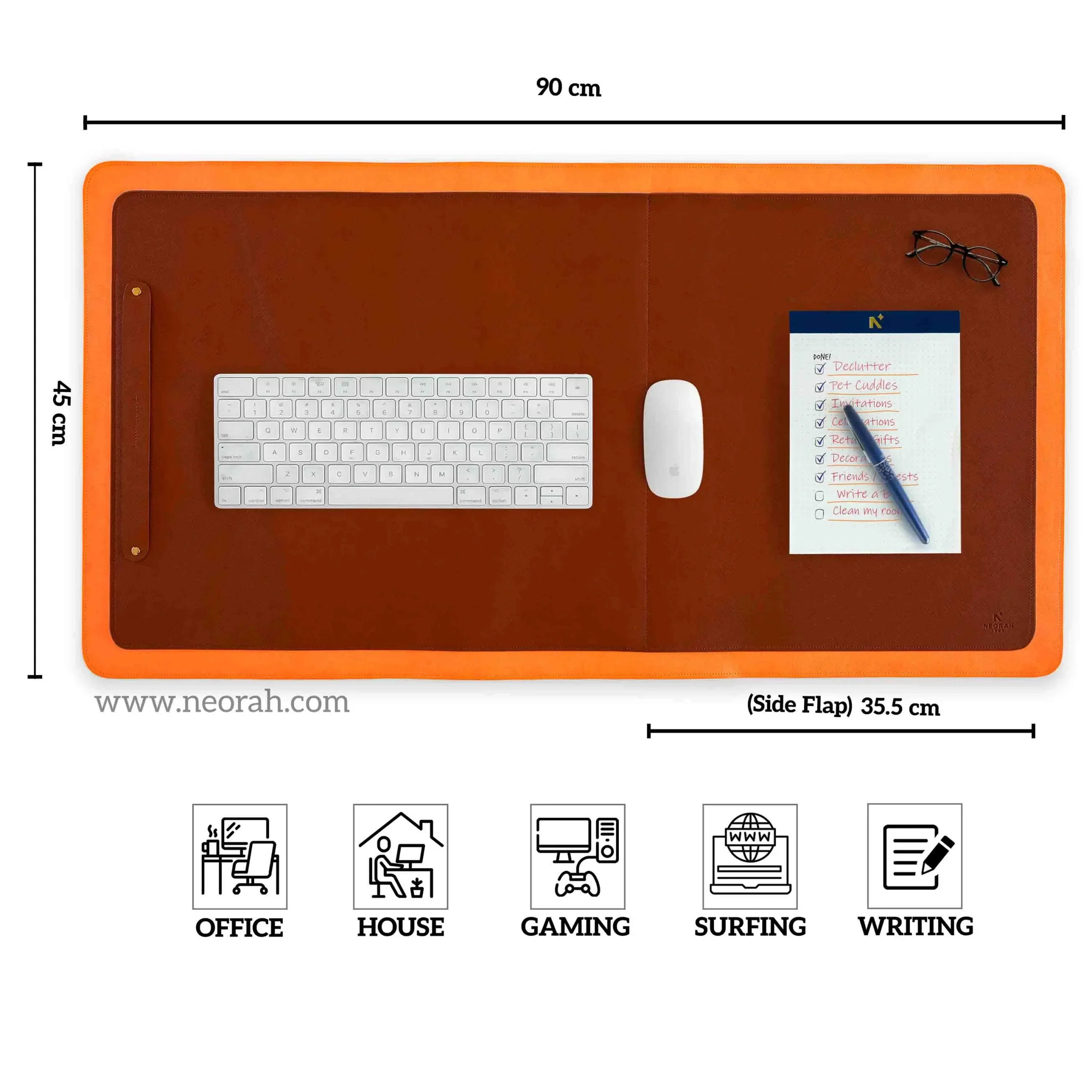 DESK MAT - SIDE FLAP - (COLOR CUSTOMISABLE) - Image 6