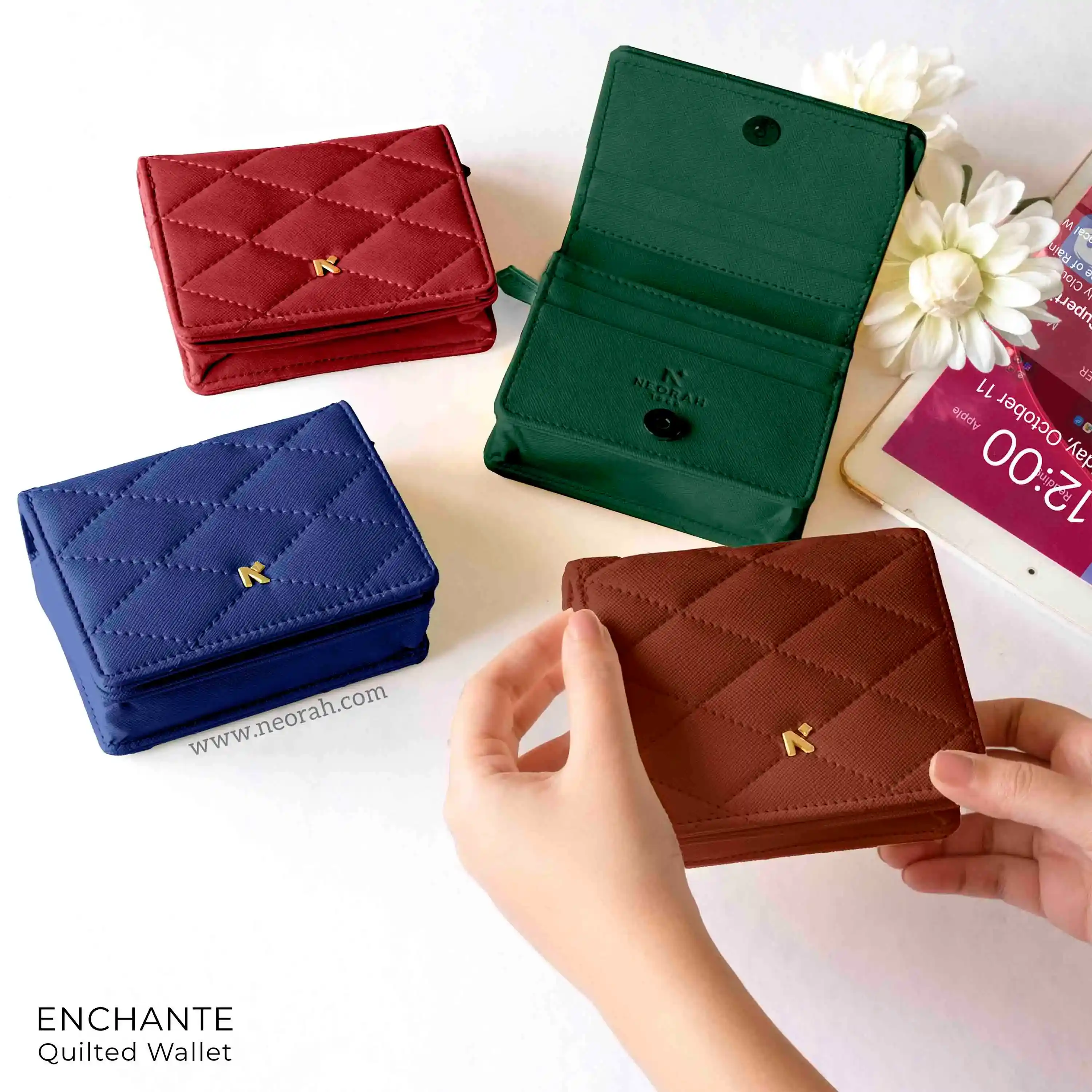 ENCHANTE - QUILTED SMALL WALLET - Image 10