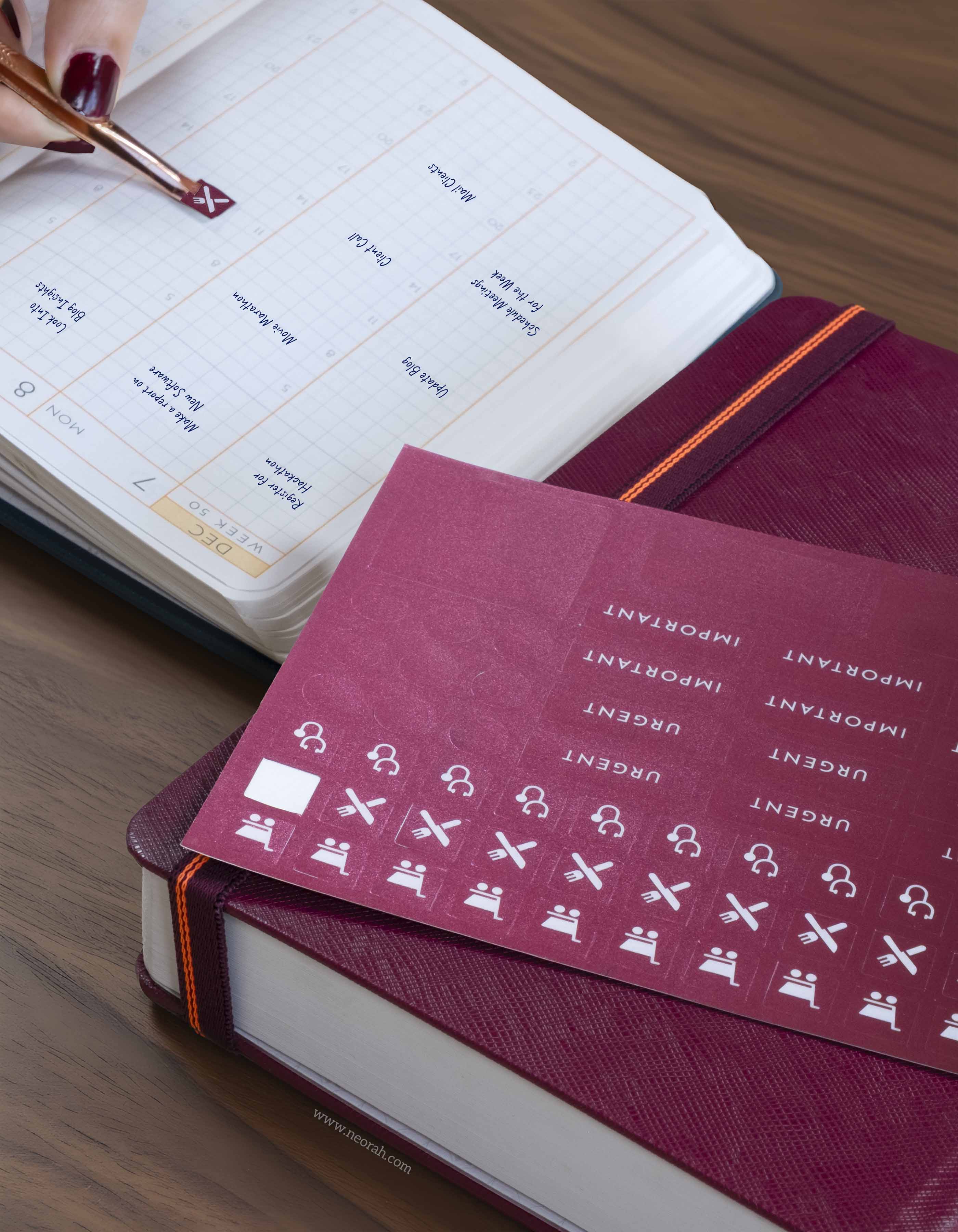Journal / Planner Stickers - 5 Sheets - Image 10