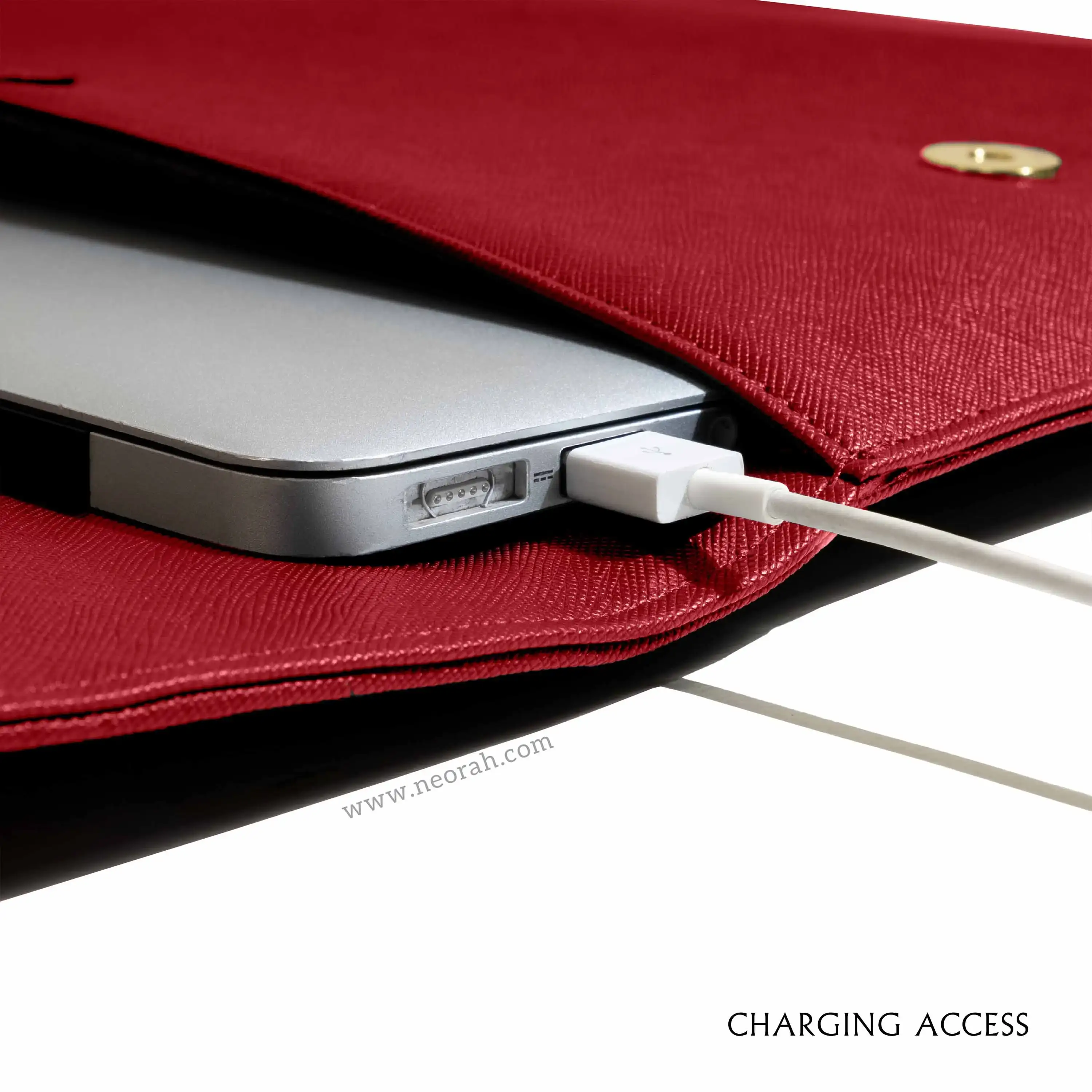 LAPTOP SLEEVE WITH FLAP + MAGNETIC CLOSURE - Image 88