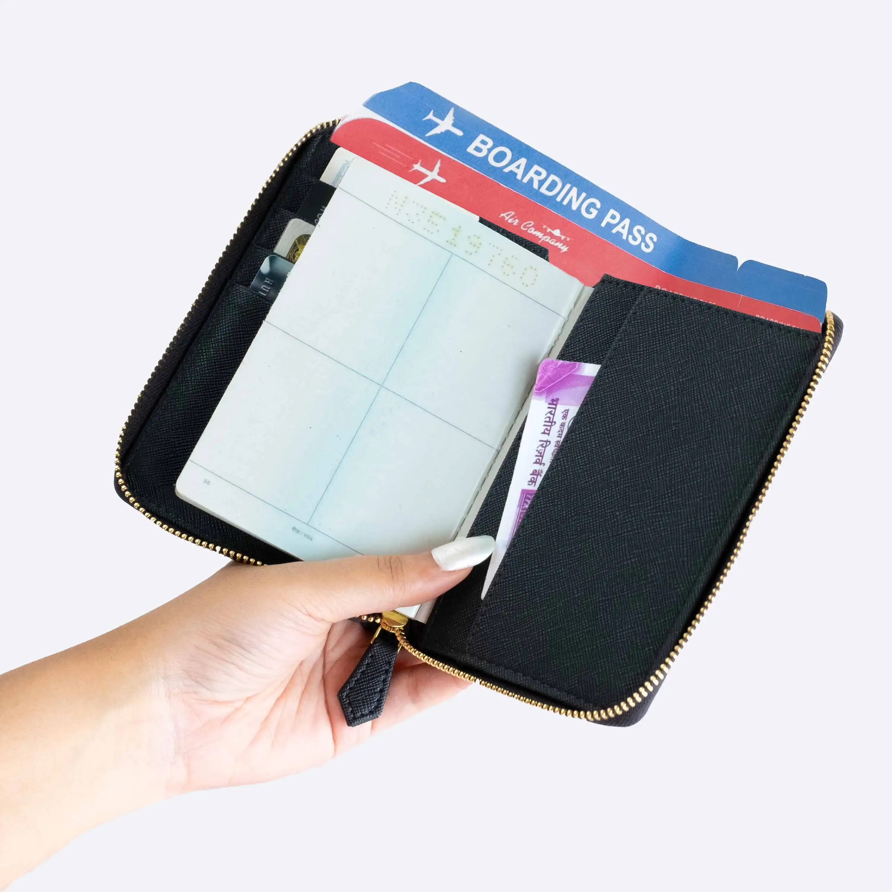 B7 - ORGANISER / PASSPORT COVER - ZIP - Image 21